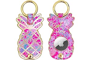 Lilly Pulitzer Luggage Tags with AirTag Compatibility