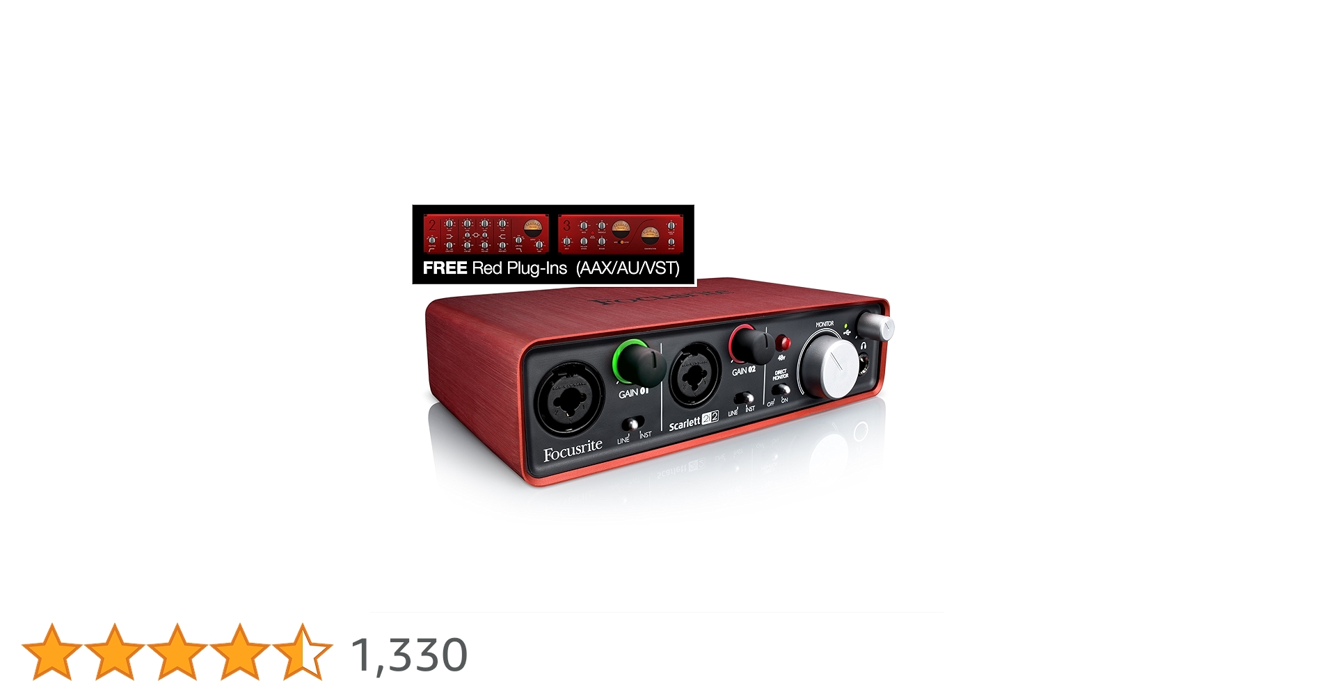 Amazon.co.jp: Focusrite Scarlett 2i2 オーディオインターフェイス