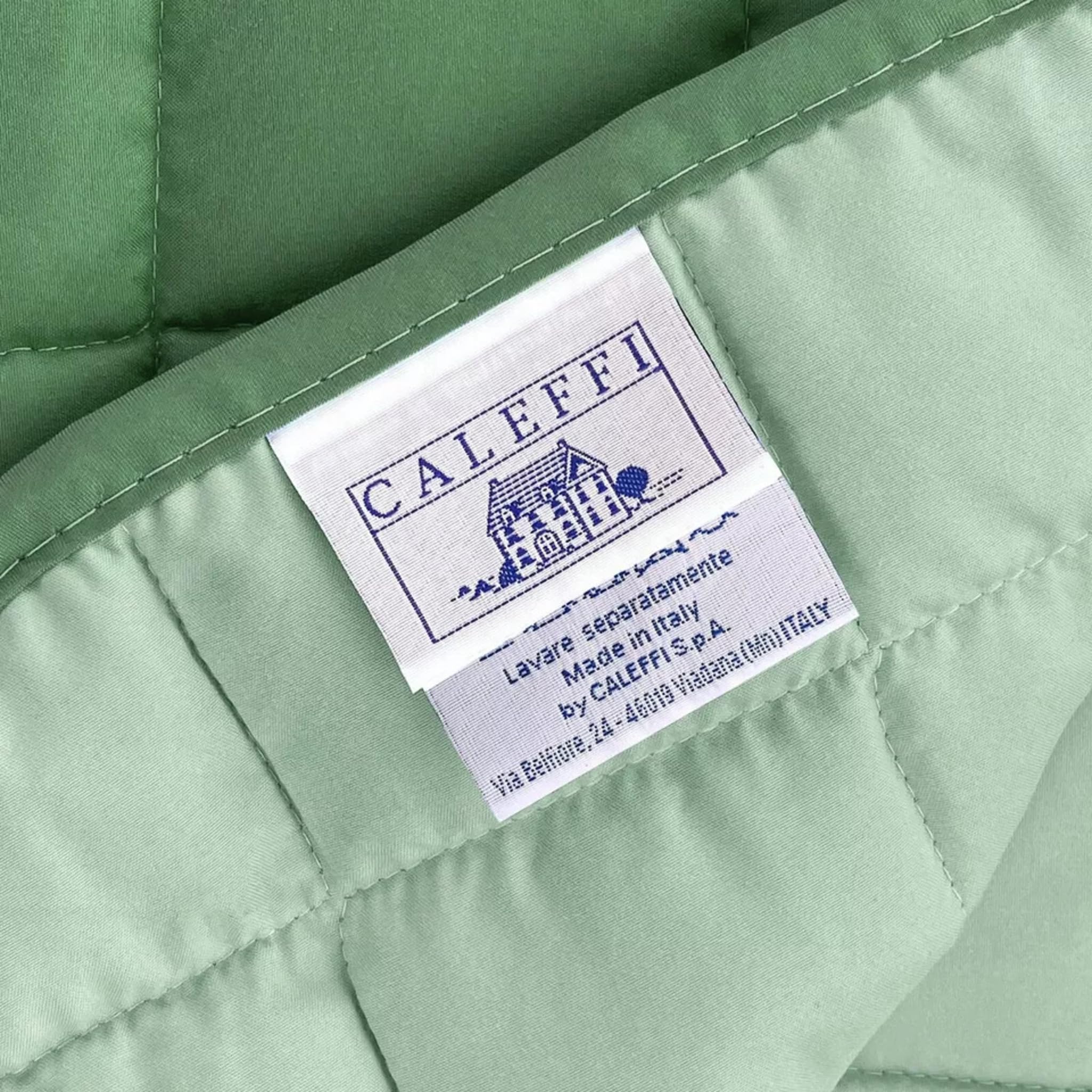 Caleffi Gewatteerde sprei voor lente, Laguna van microvezel, 260 x 270 cm (koraal