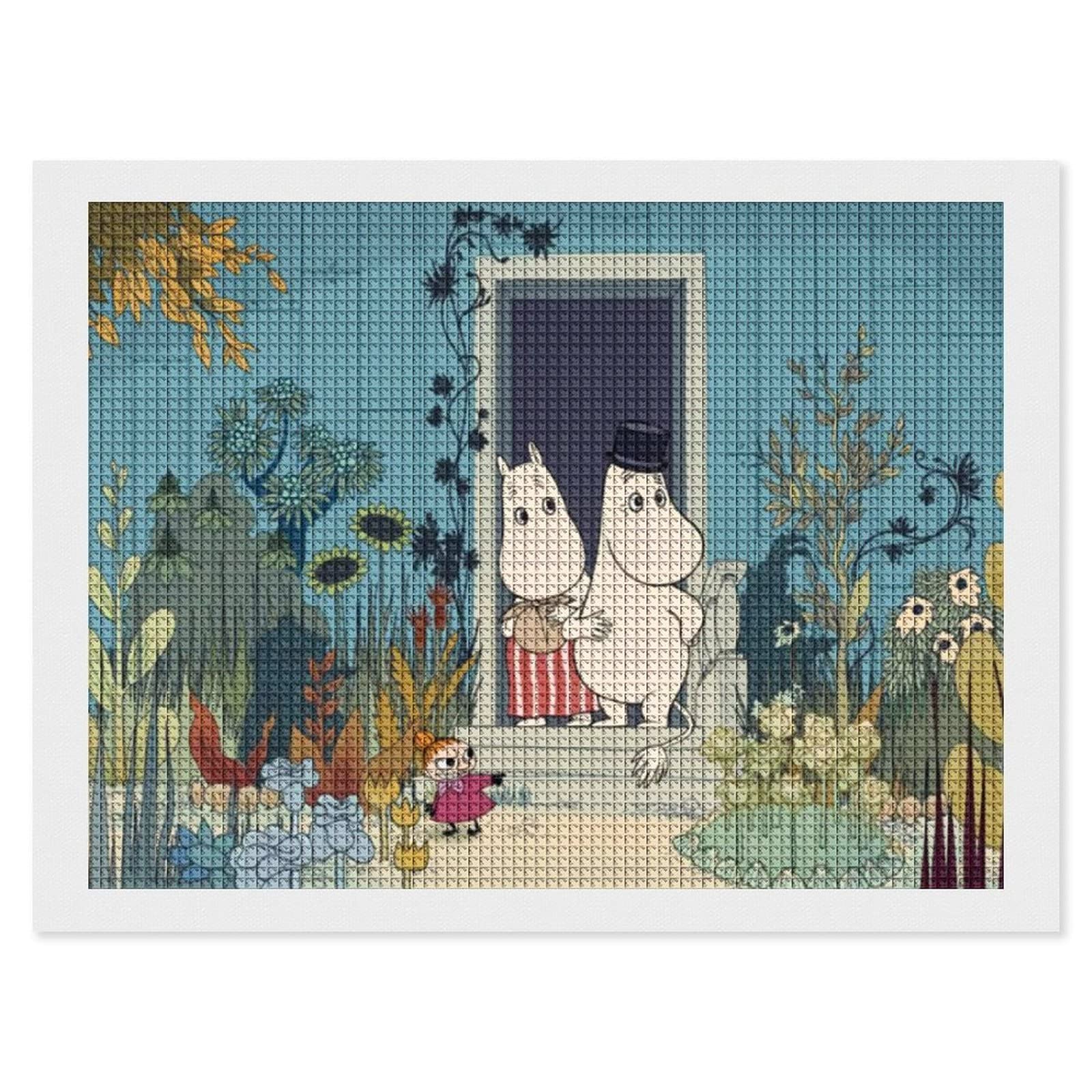 Amazon.co.jp: ダイヤモンドアート ムーミン ダイアモンドビーズ 絵画