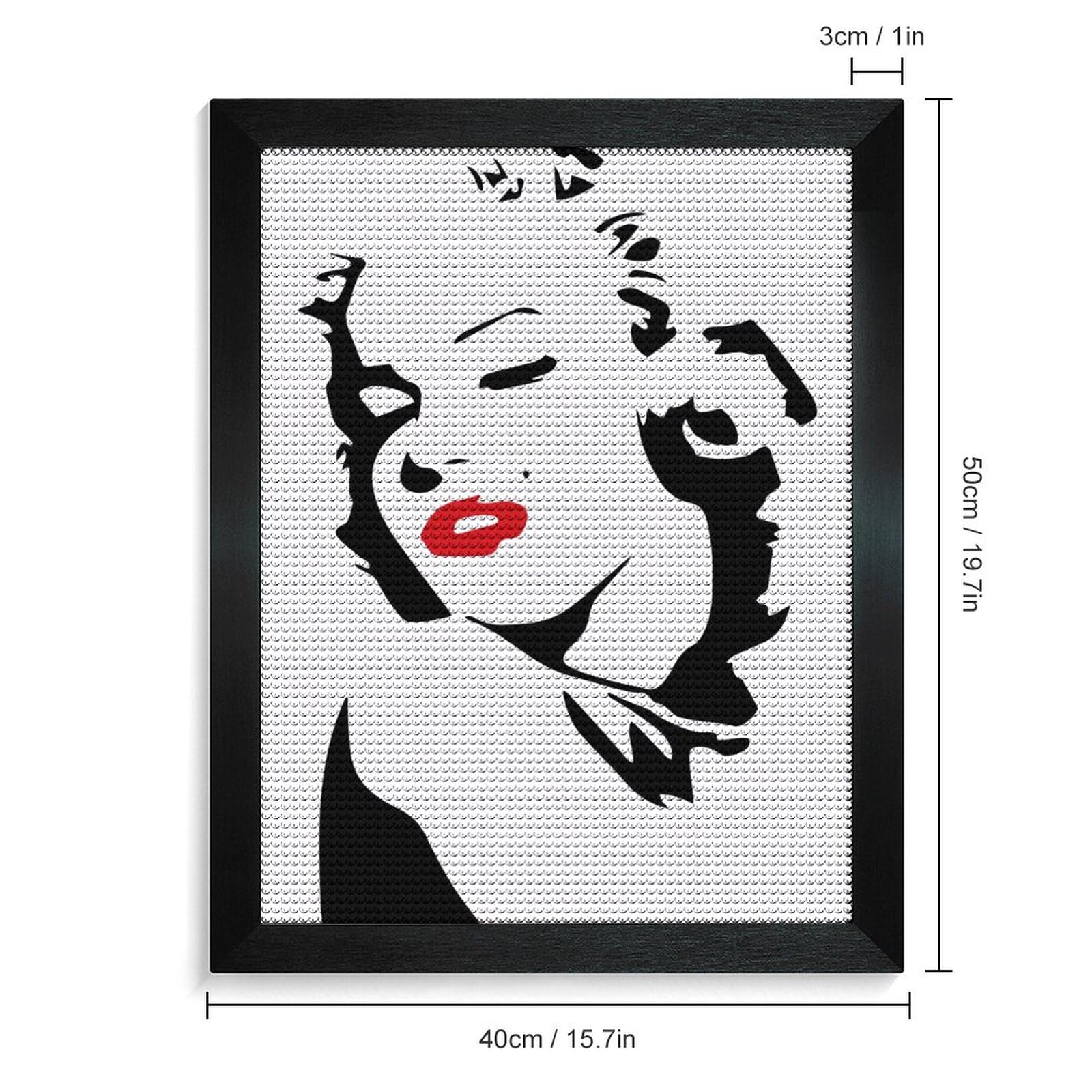 Amazon | マリリンモンロー ダイヤモンドアート 5D ビーズアート