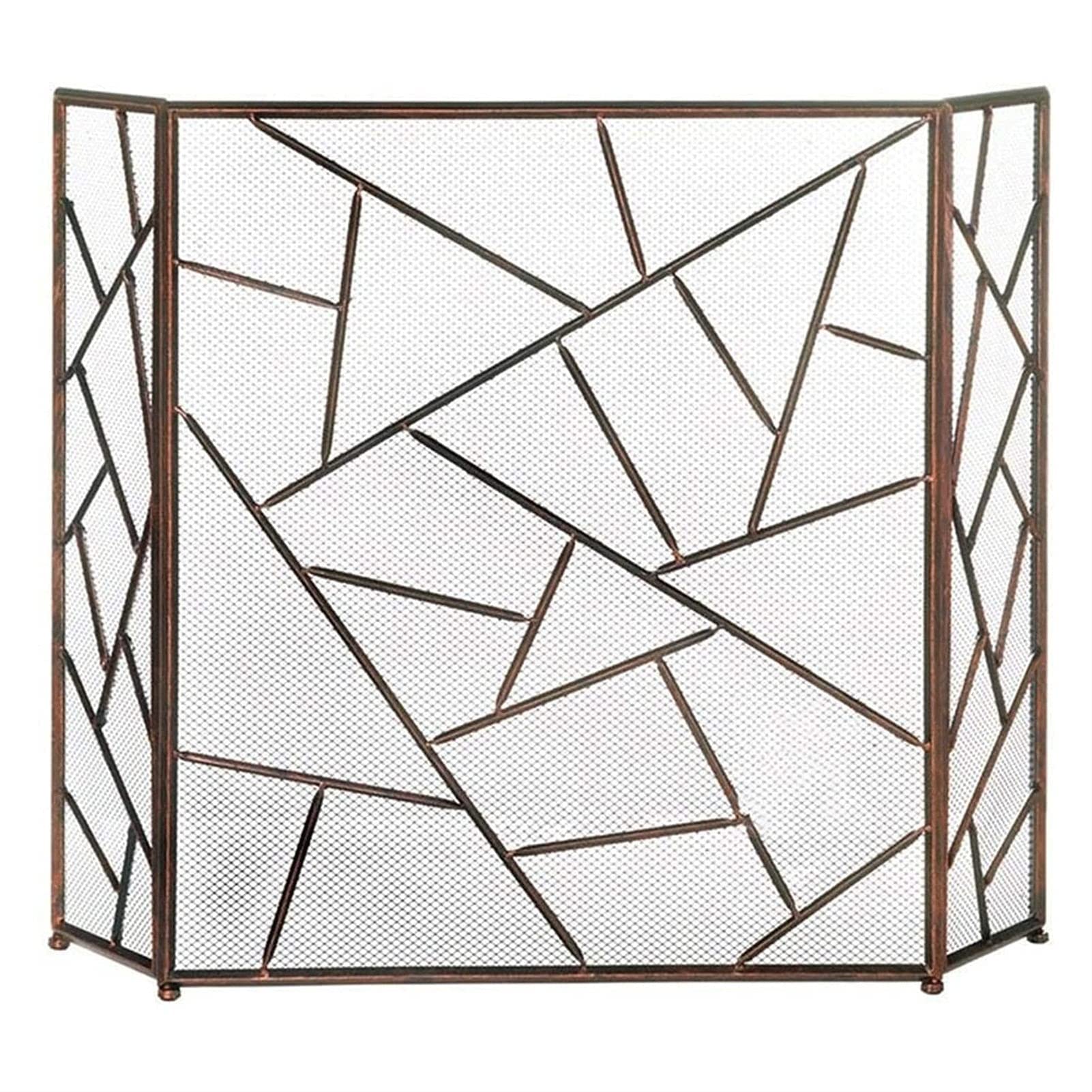 Buy Fireplace Guard Solid Wrought Iron Frame See Through,Fireplace