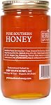 100% Authentic, USA - Made Raw Unfiltered Honey, Made by Pure Southern Honey [ 1 lb] - Unheated - Non - GMO, No Additives, All - Natural Sweetener- Environmental-Friendly Glass Jar