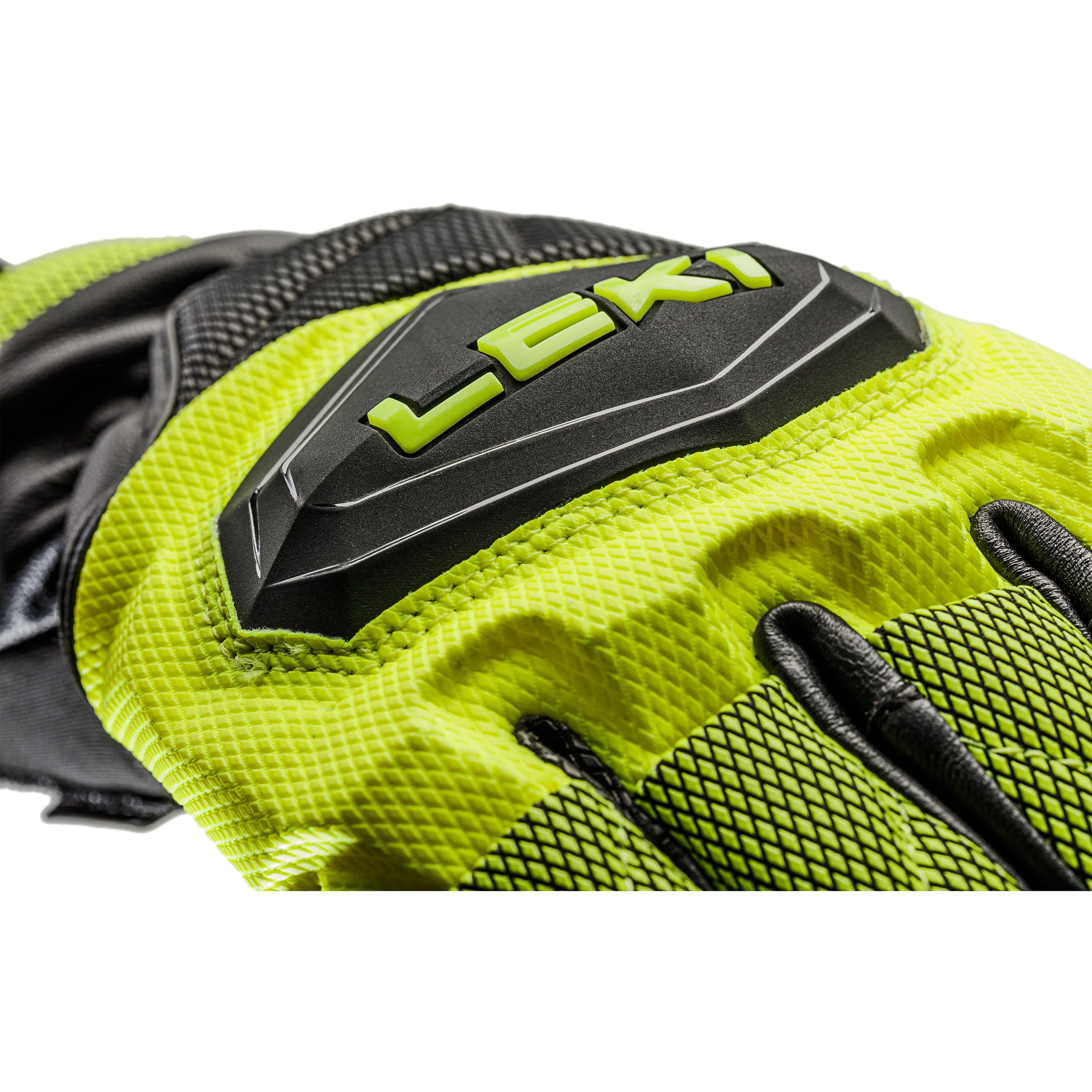 LEKI Dziecięce rękawiczki WCR Venom 3D, Black-Ice Lemon, 5