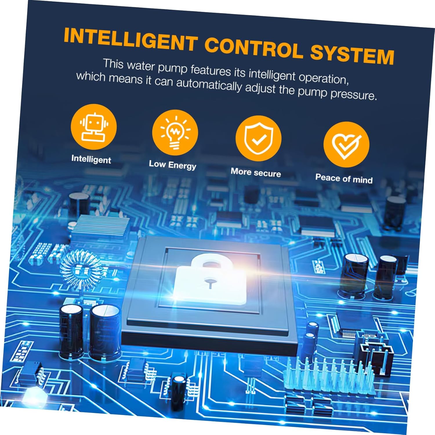 110v Automatic Pressure Controller for Pump Solar Water Pump Controller System Electric Pressure Regulator