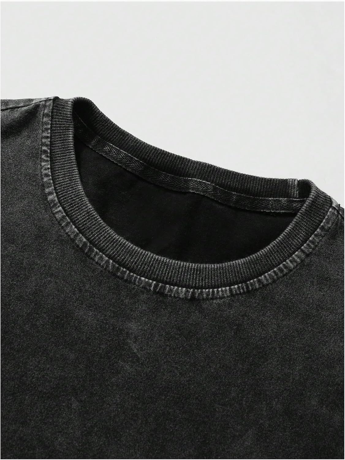 GORGLITTER Men's Vintage Graphic Tees Washed Y2k Short Sleeve Crew Neck Streetwear T Shirt - Image 3