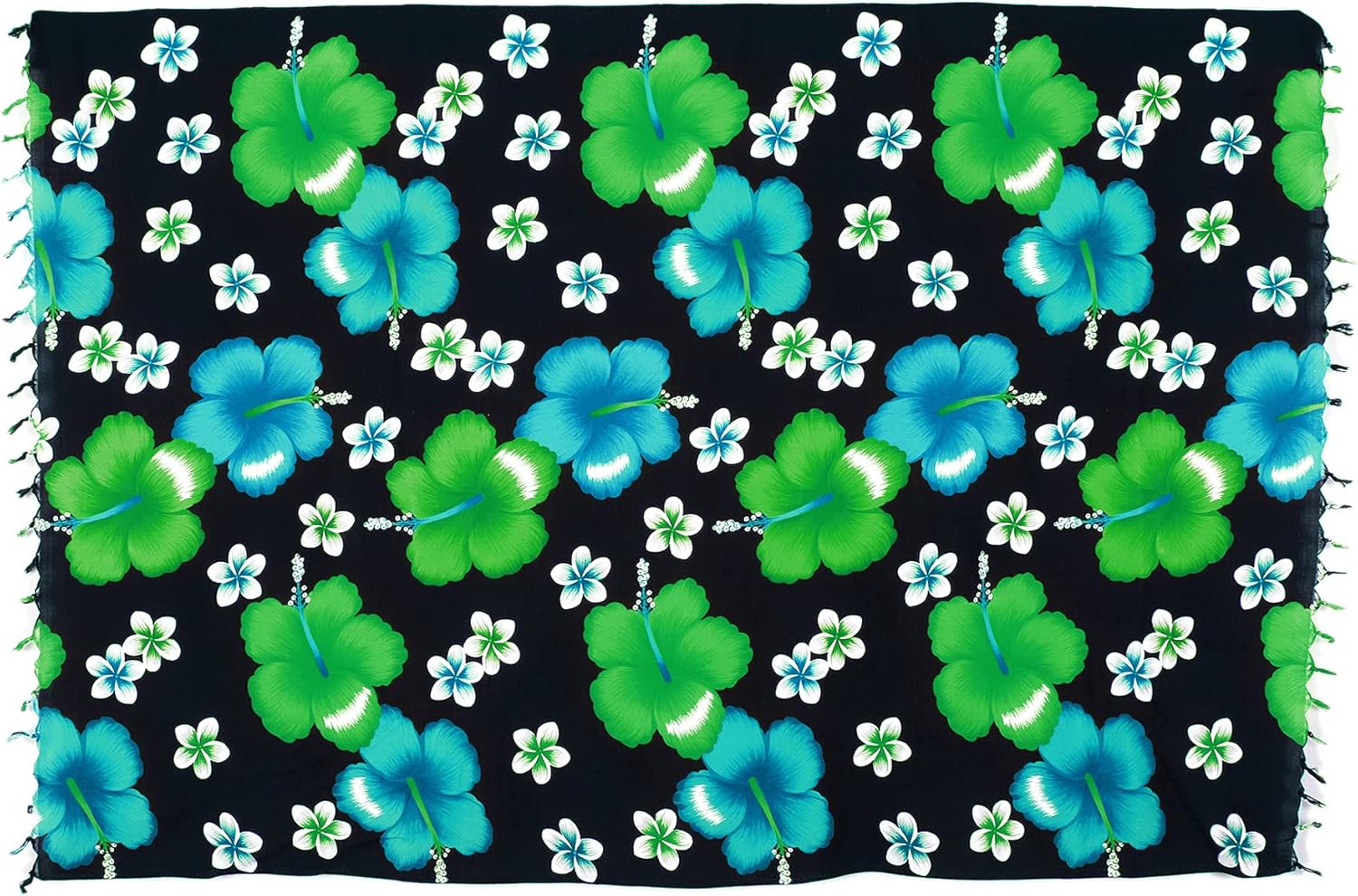 CHAINUPON Womens Beach Pareos Sarong Sheer Long Swimsuit Cover Ups Bikini Wrap Skirt - Image 2