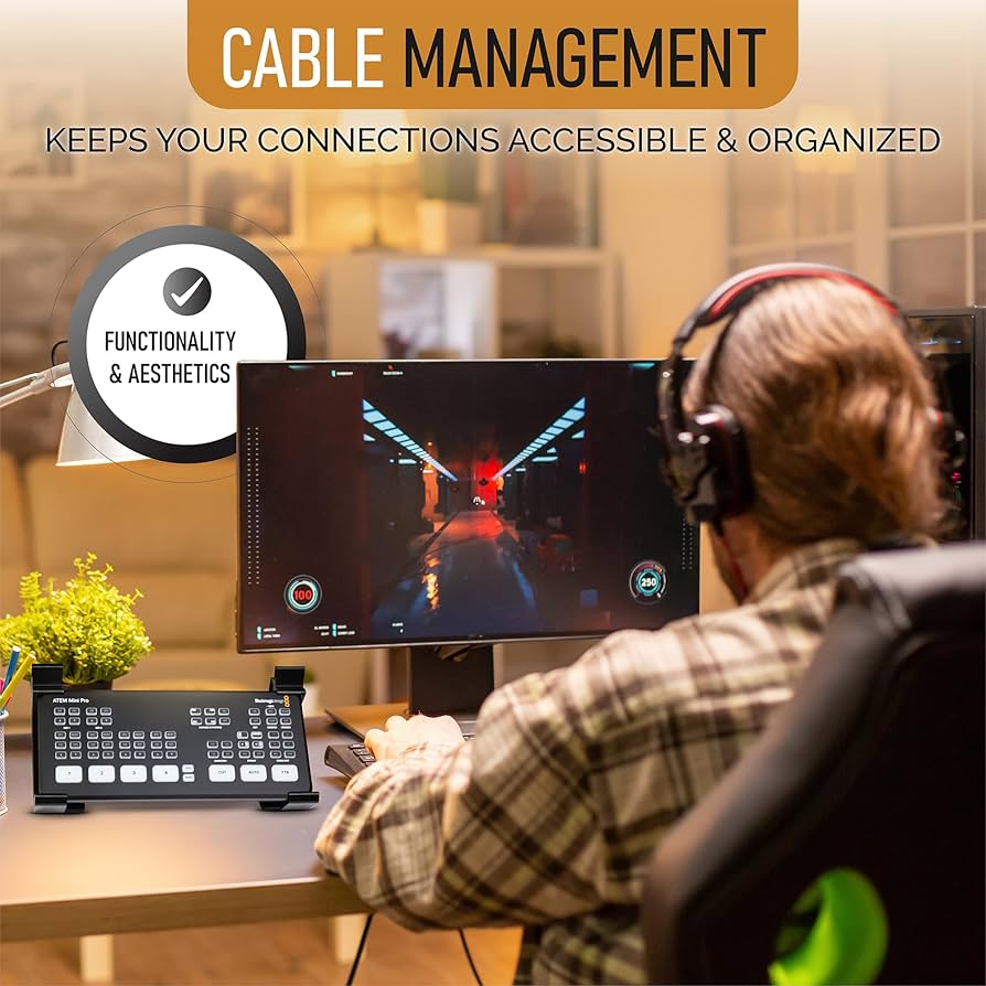 ATEM miniなどカスケード ＋分岐 8in1 別 モニター 死活確認 ATEM miniなどカスケード ＋分岐 8in1 別 モニター 死活確認