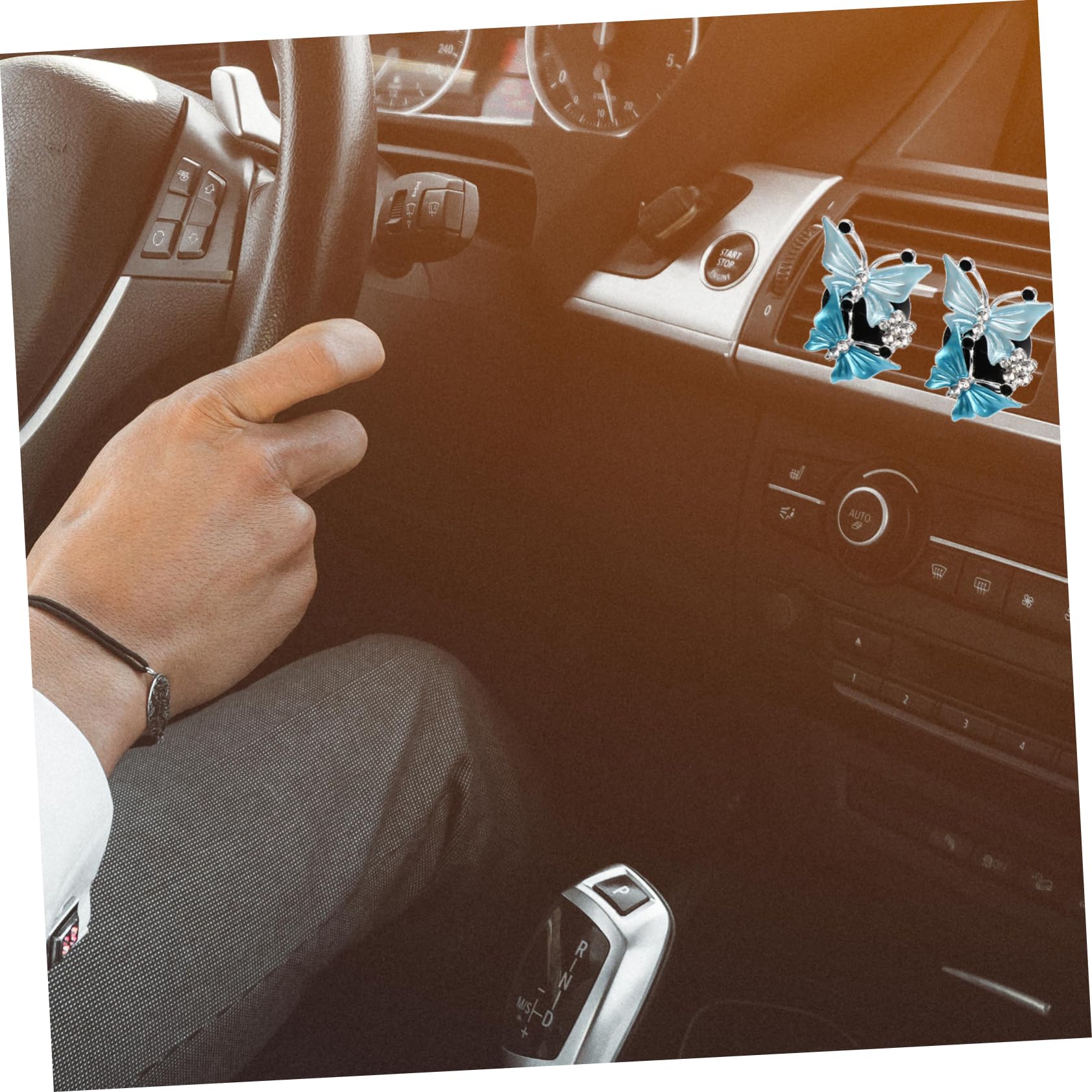 SOLUSTRE 12stücke Schmetterling Auto Parfüm Clip Für Lüftung Aromatherapie Diffuser Für Auto Stilvolles Design Und Installieren Und Kompatibel Mit Meisten Fahrzeugen