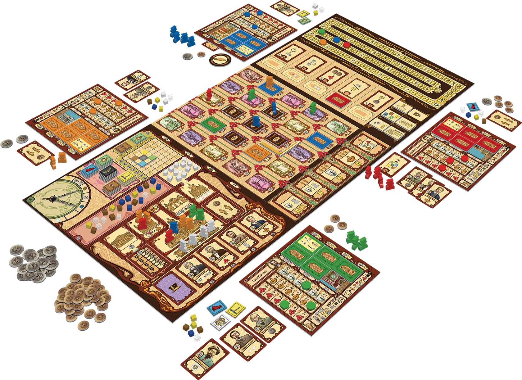 Asmodee - Bruxelles 1893 Belle Époque - Geek Attitude Games