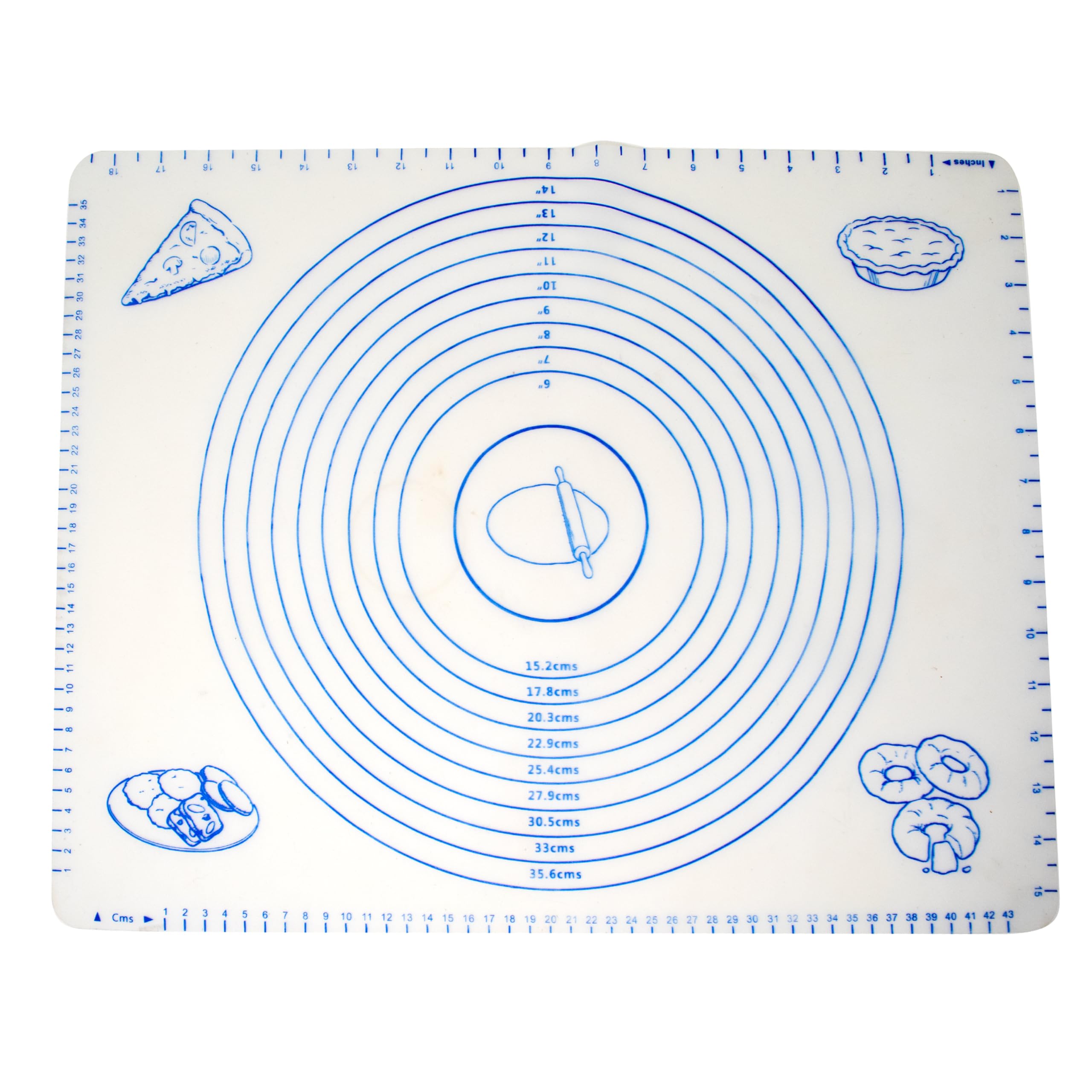 Norpro Silicone Pastry Mat with Measures