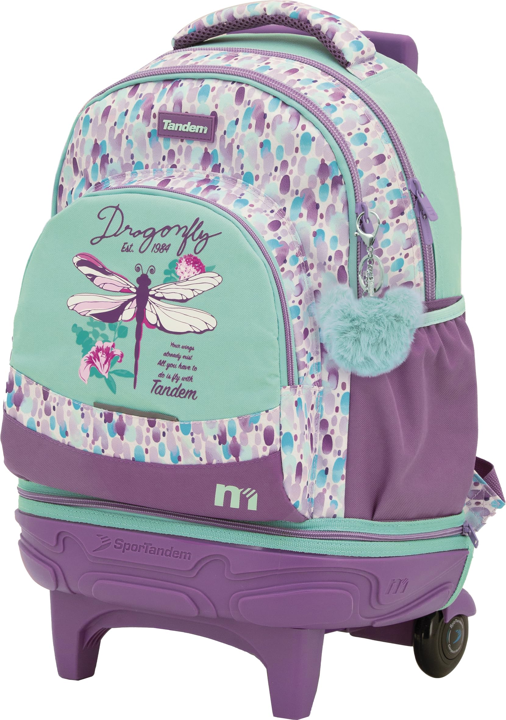 Sportandem Mochila Carro Compact Desmontable Tandem Dragonfly