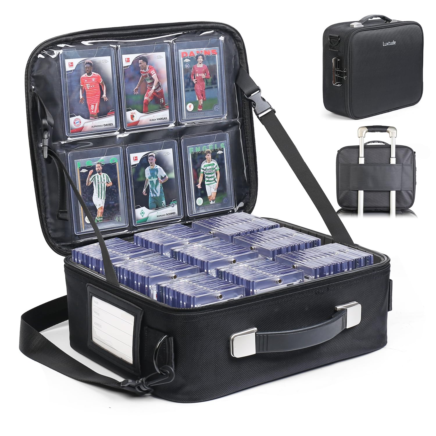 Amazon.com: Luxtude Trading Card Carrying Case w/Adjustable
