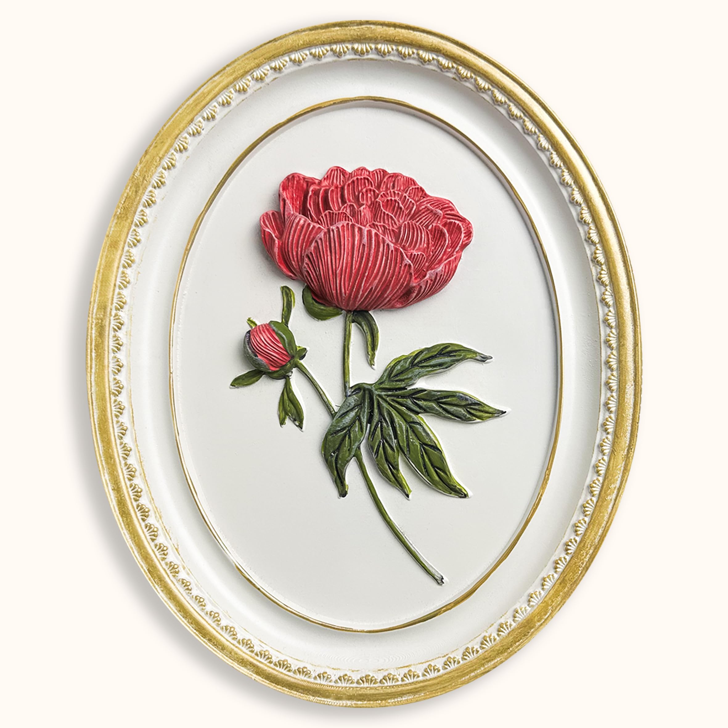 97 Decor Oval Vintage Wall Sculpture