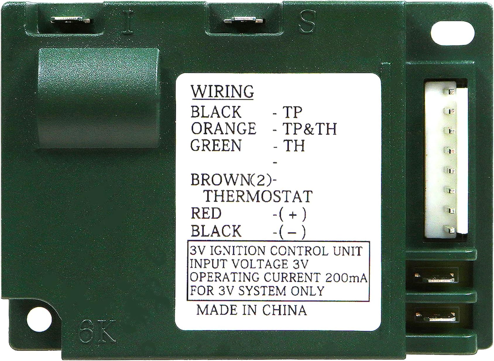 SareeFireplace Electronic IPI Pilot Ignition Control Module 593-592 for Gas Fireplace Igniter Heatilator Electric Fireplace Replacement for IPI-6000, GM-6KA,HHT 350-M,SRV593-592,W190-0015