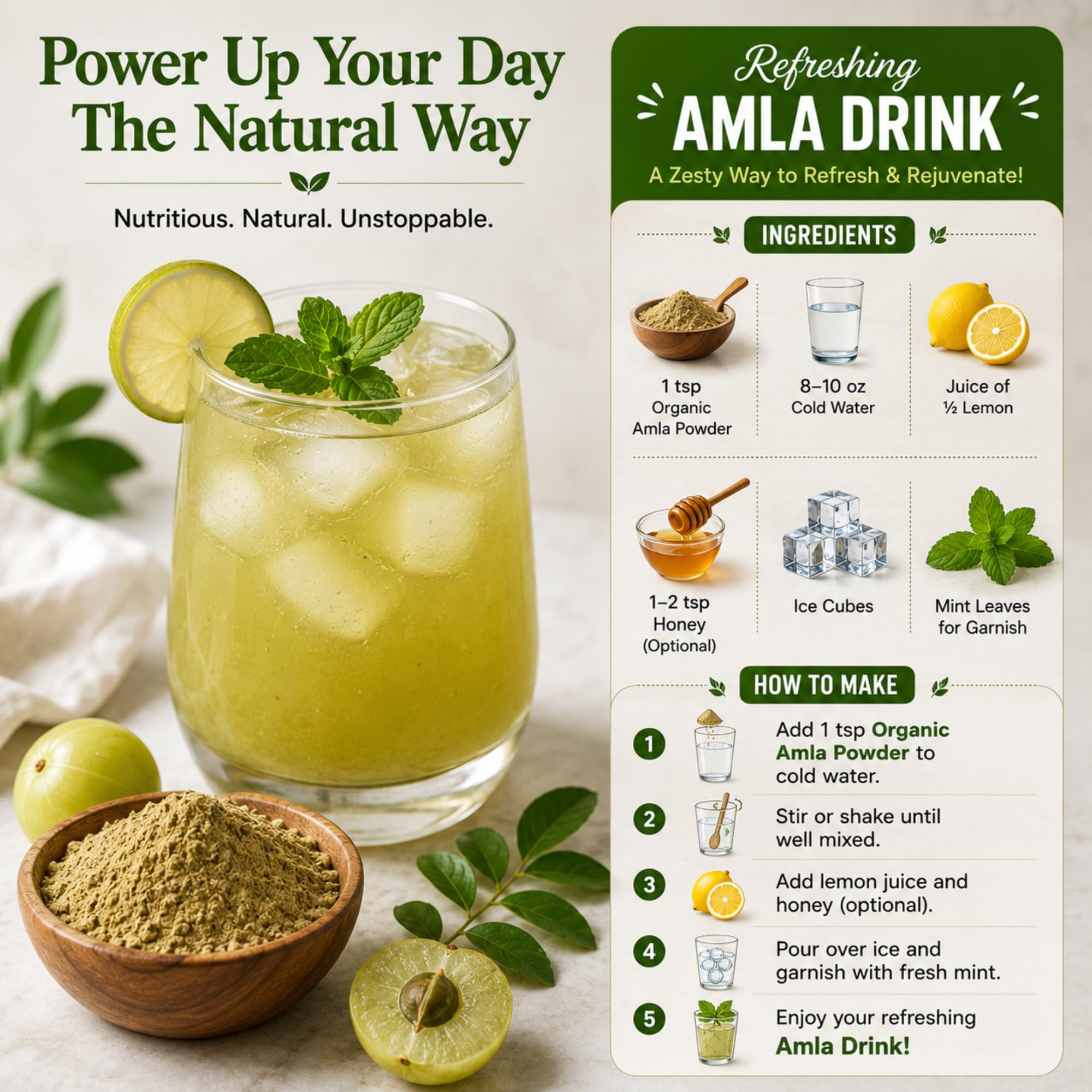 Vitamatic Certified USDA Organic Amla Berry Powder – 1 lb (16 oz) — Amazon image 4