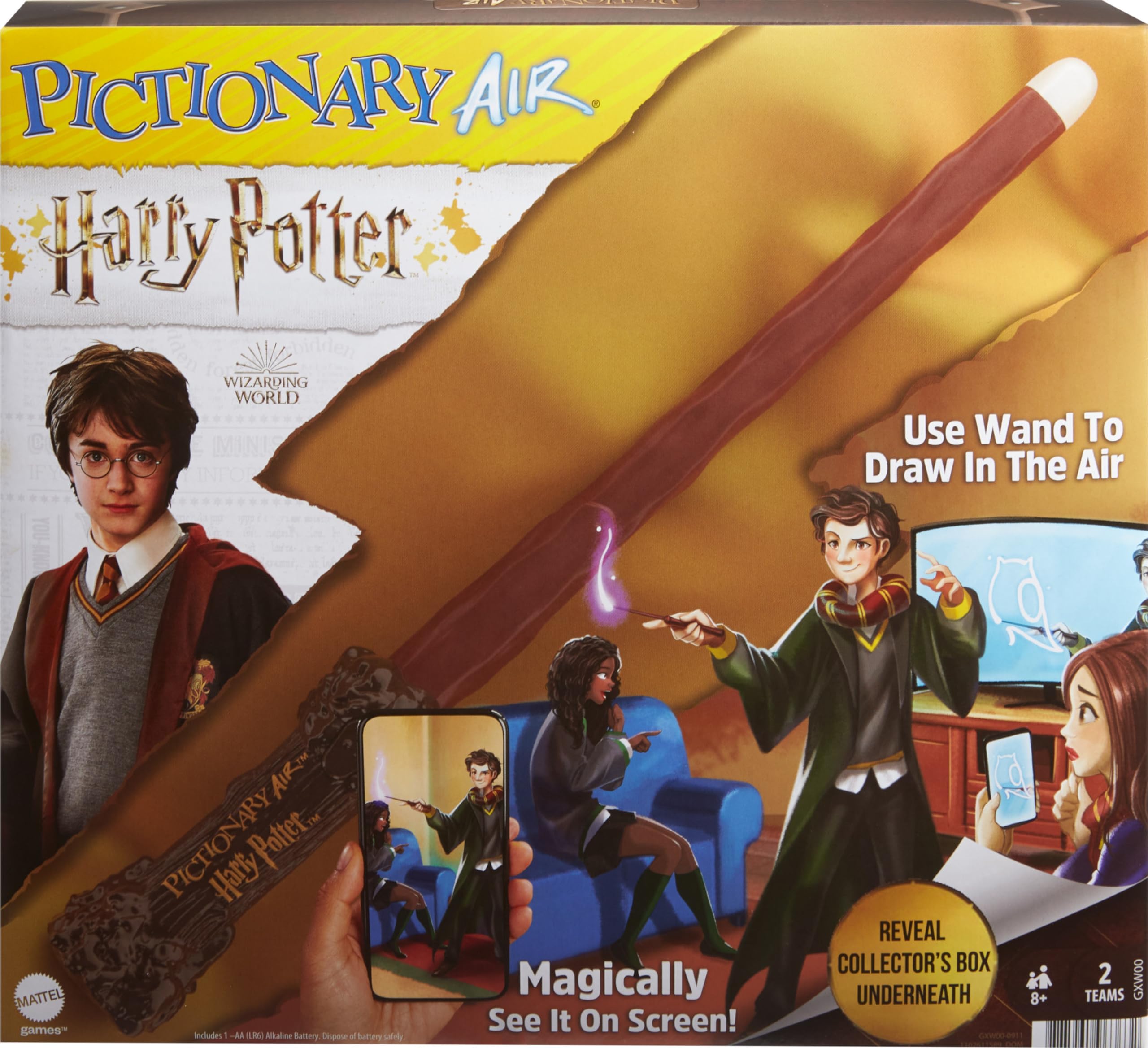Mattel Games - Pictionary Air Harry Potter