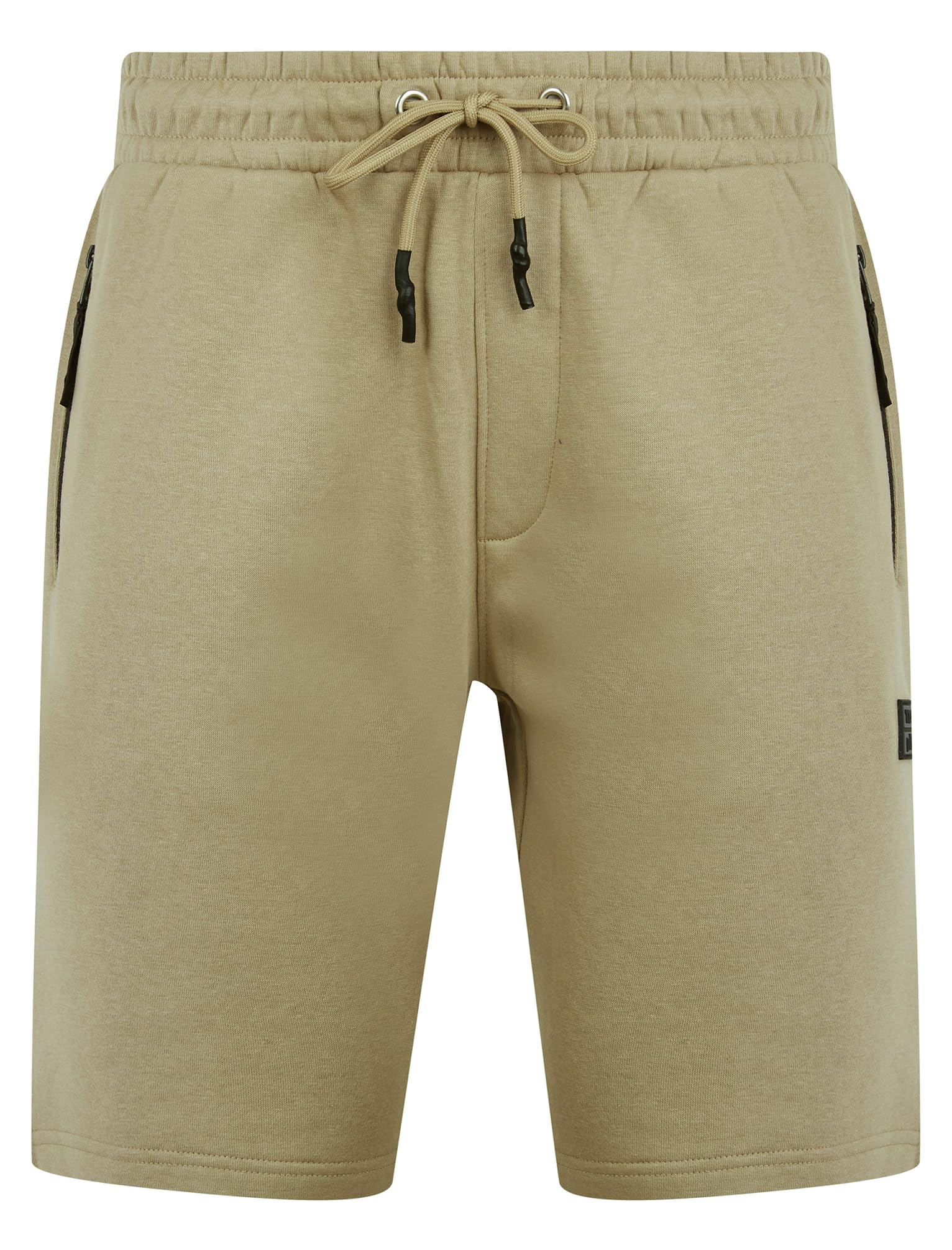 Tokyo Laundry Men's Brushback Fleece Jogger Sweat Shorts with Zip Pockets