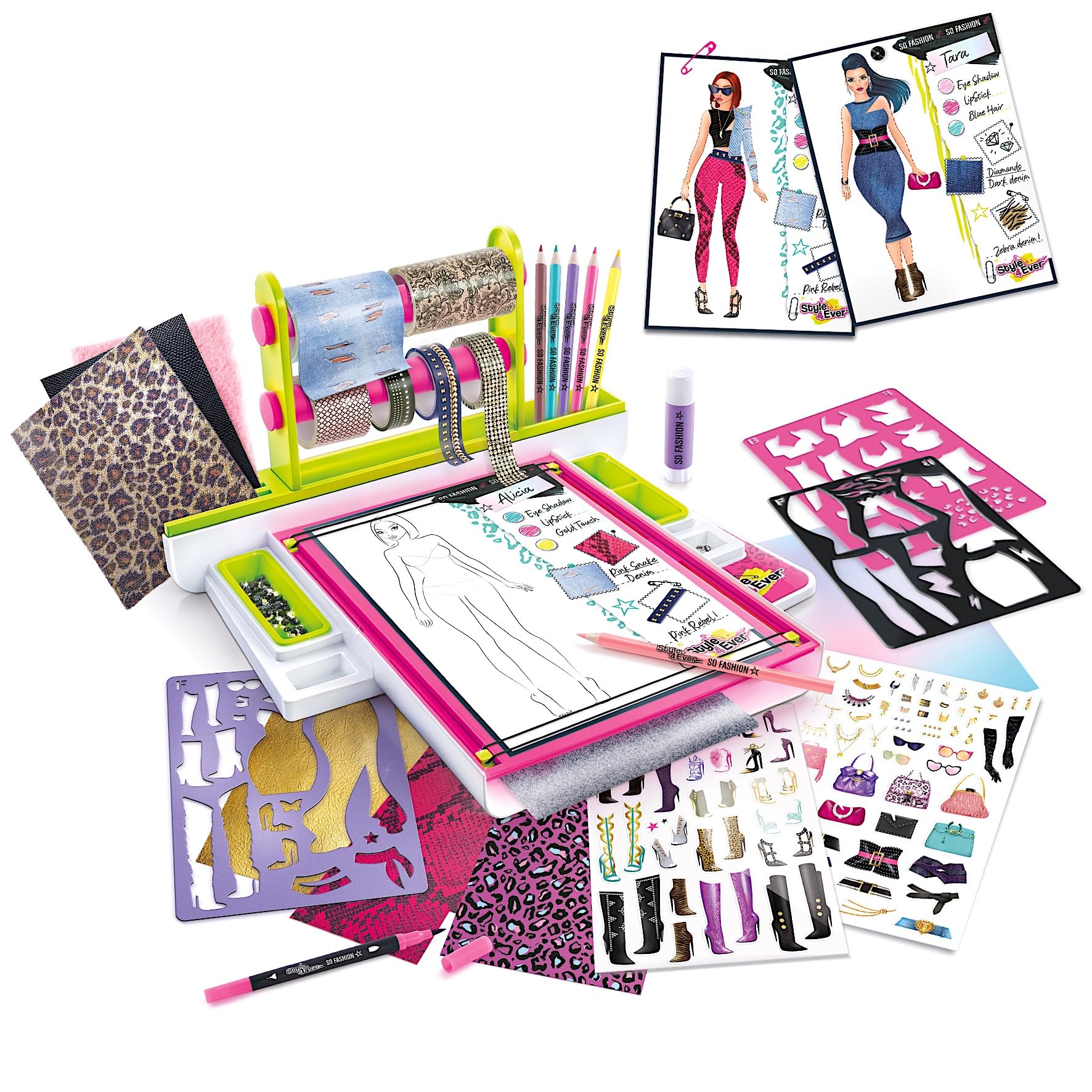 Canal Toys - Style 4 Ever Fashion Designer-OFG 232, OFG232, Wielokolorowy, Jeden rozmiar
