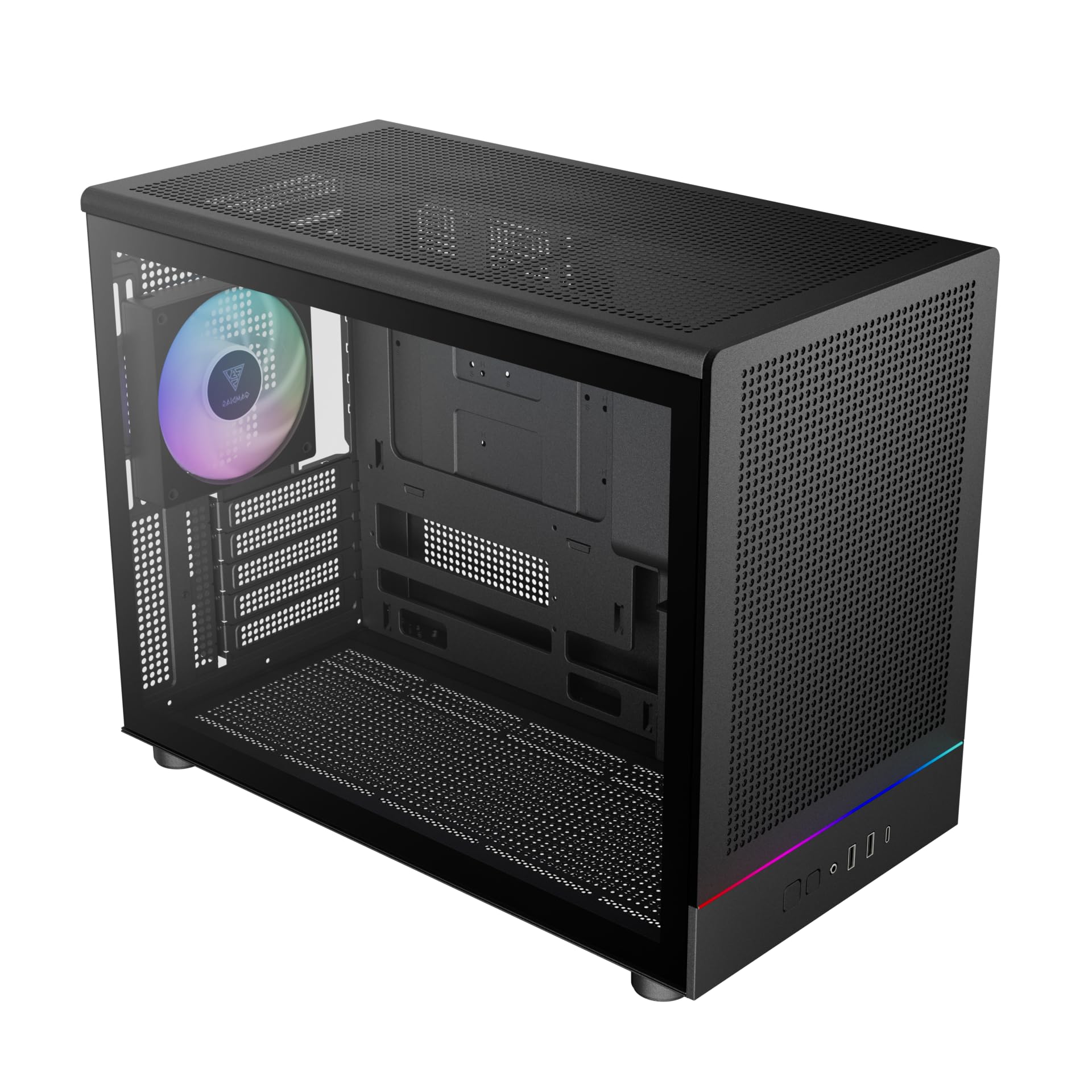 GAMDIAS Caja Micro Torre Athena M4M 3 x 120