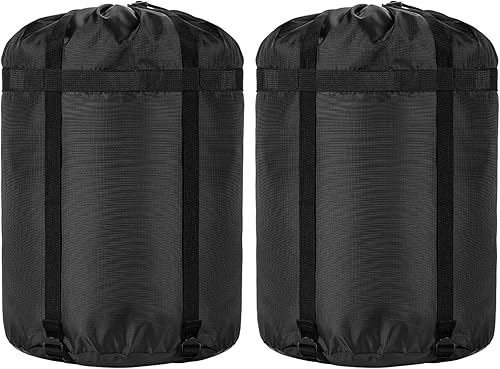 Borogo Saco de compresión de 24 L, 36 L, 46 L, saco de dormir, organizador impermeable, para camping, senderismo, mochilero, bolsa para viajes,