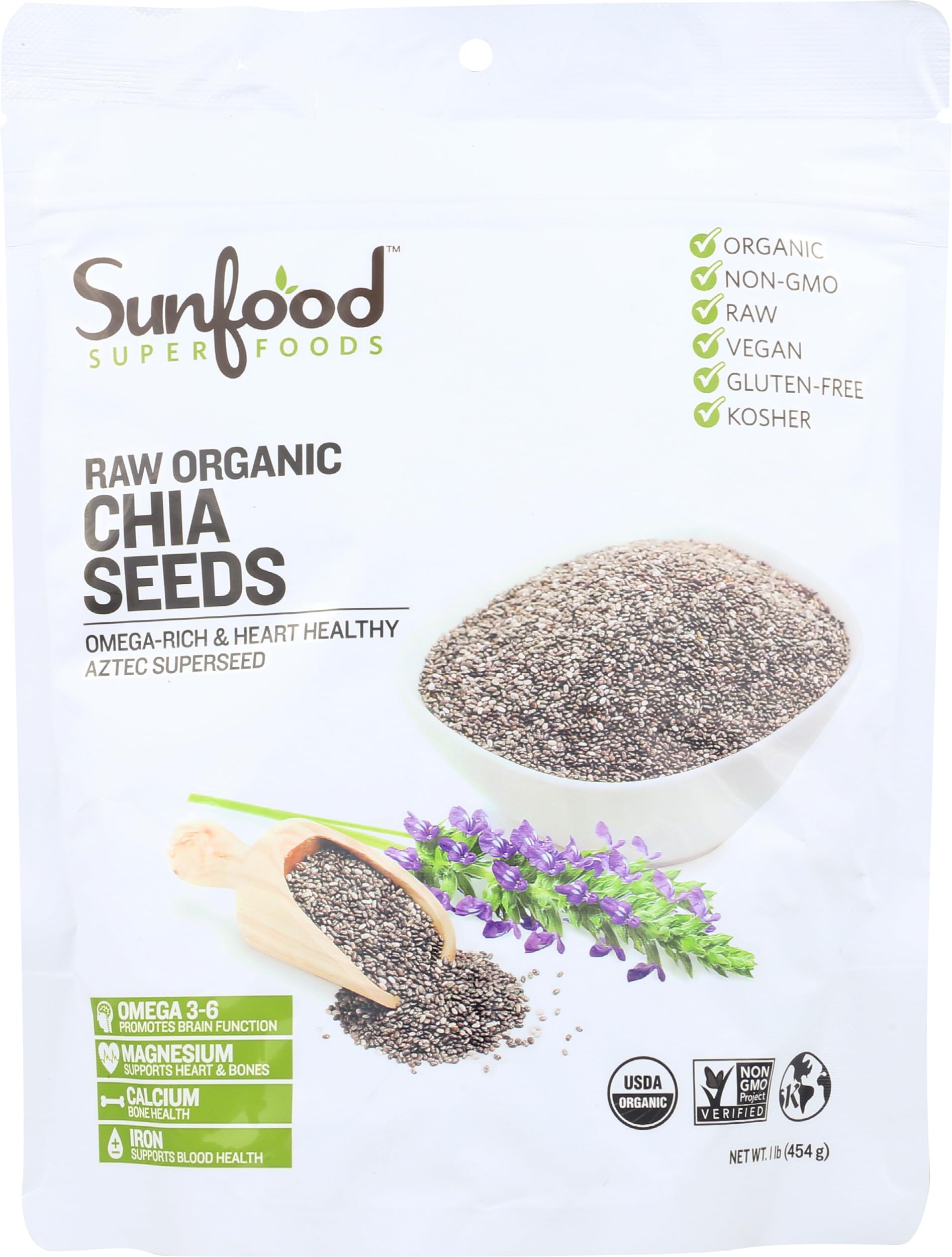 Sunfood Superfoods Chia Seeds