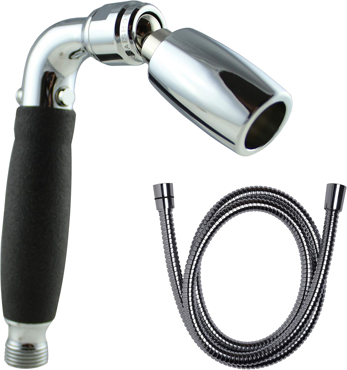 Handheld RV Shower Head with Hose and On Off Switch (Plumbing Code