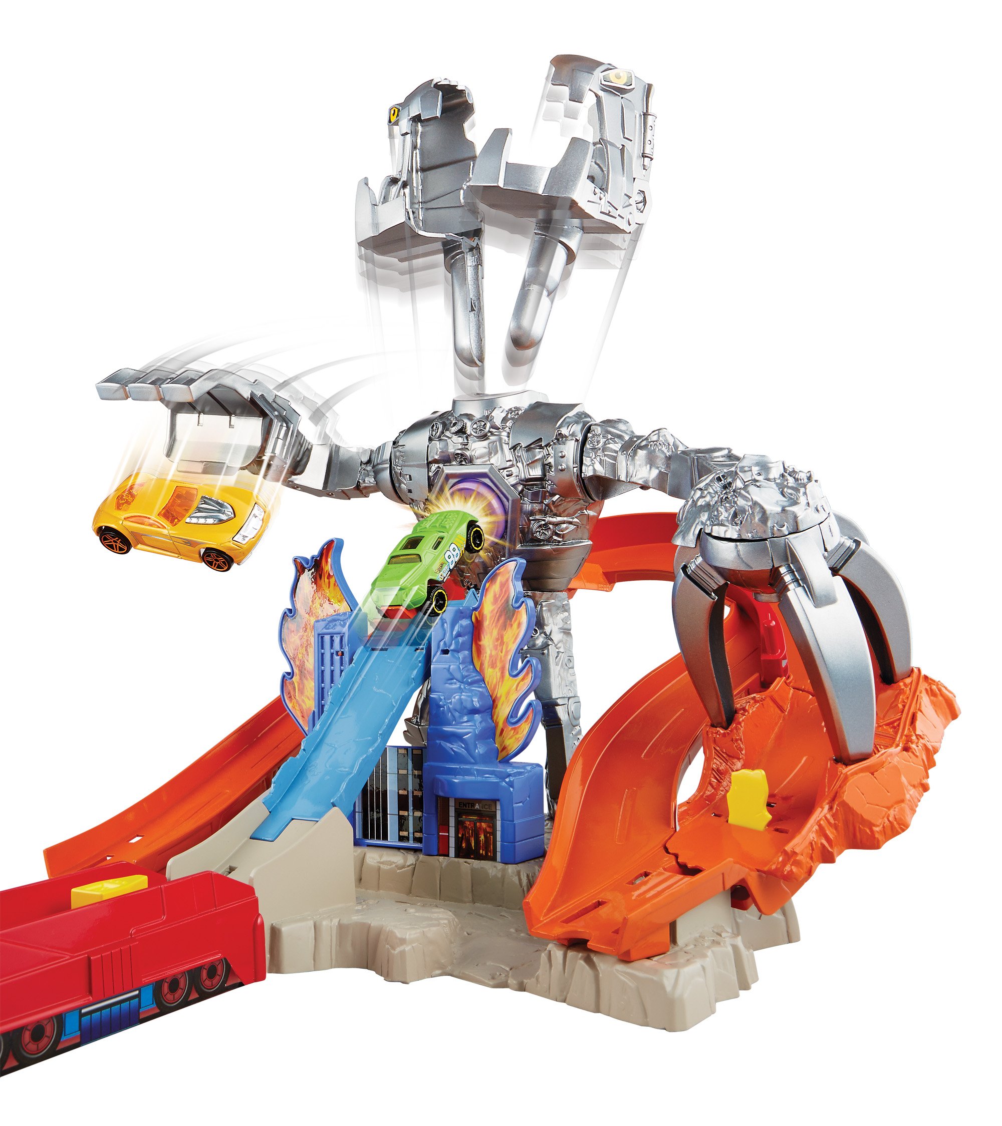 Hot Wheels Nitrobot Attack Pack Hot Wheels Nitrobot Attack Track