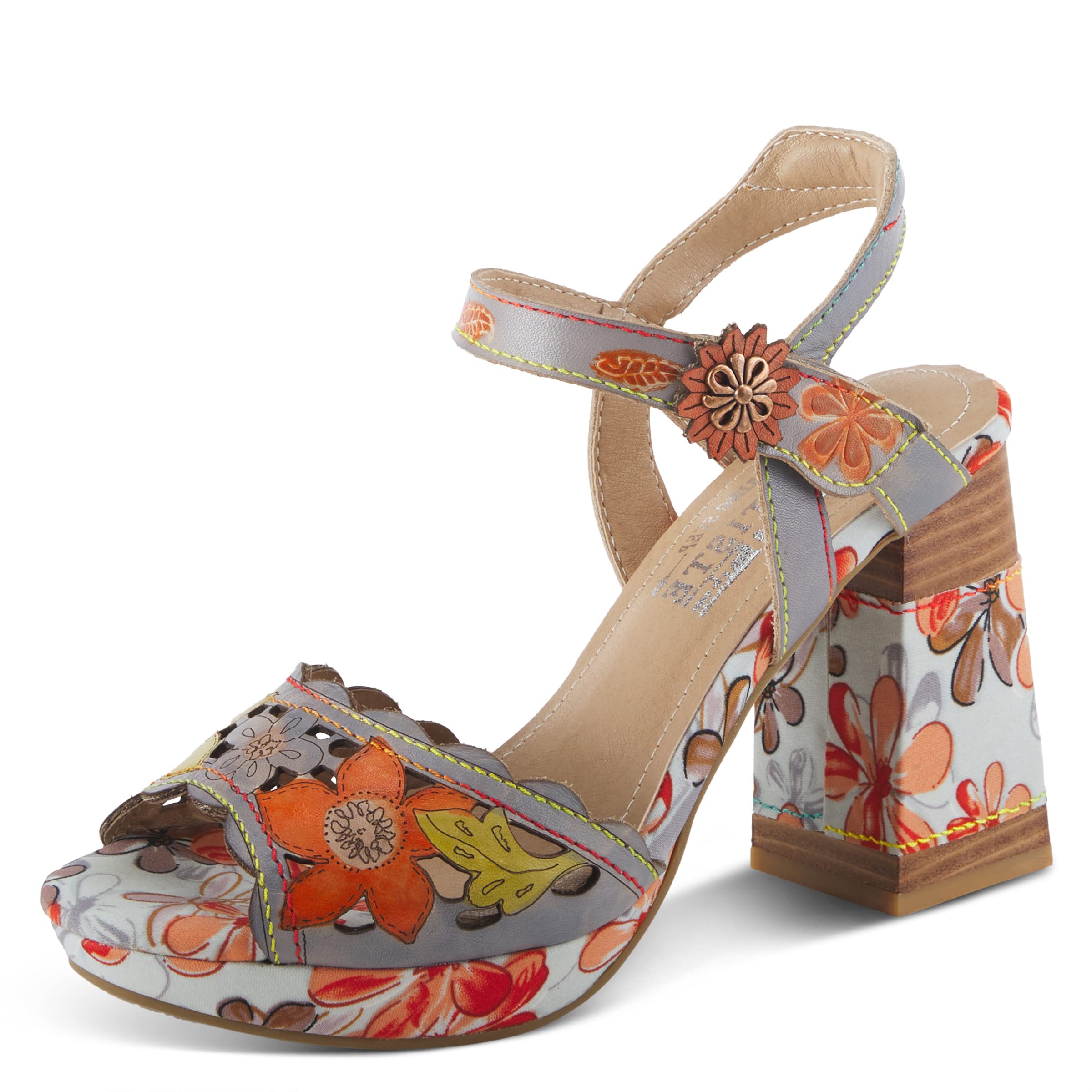 Spring Step L'ArtisteWomen's Avantgarde Back Strap High Heel Sandal