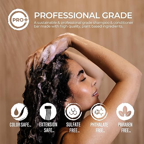 Miniatura 9 de Viori Barra acondicionadora de aceite esencial de menta de árbol de té, hecha con agua de arroz y vitaminas para la salud del cabello, barra