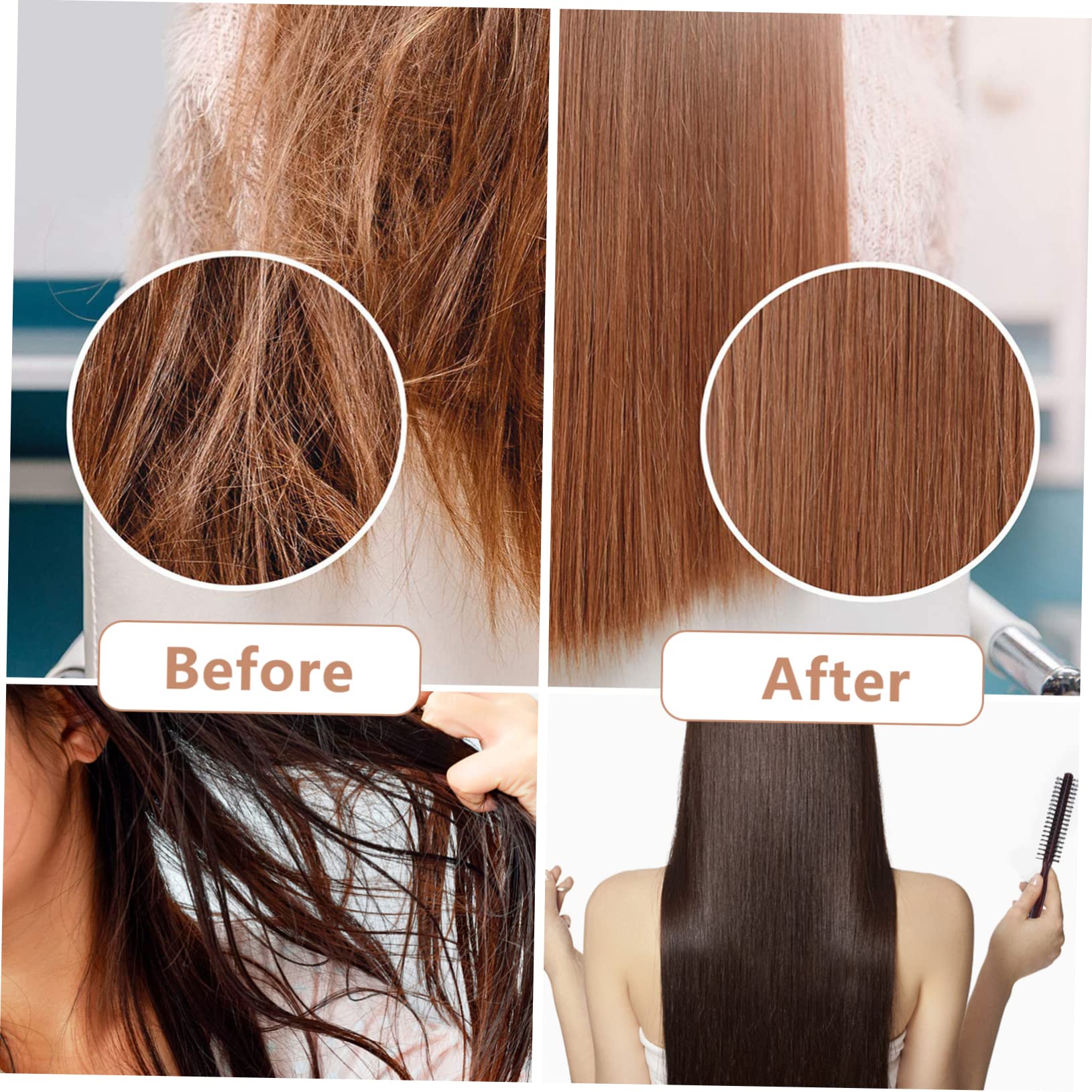 minkissy 9stücke Teiliges -haarkämmen Runde Haarbürste Für Styling Und Pflege Für Lockiges Haar Ergonomisches Design Für Angenehme Handhabung