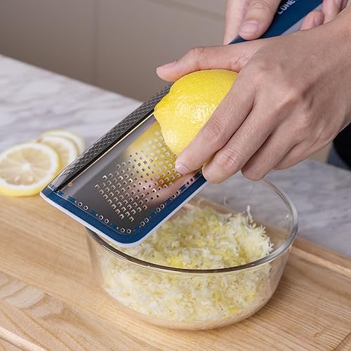 Miniatura 3 de Cohesion Zester Grater Double-sided Graters for Kitchen - Kitchen Lemon Zester Tool for Cheese, Citrus, Garlic, Ginger, Nutmeg, Chocolate, Fruits,