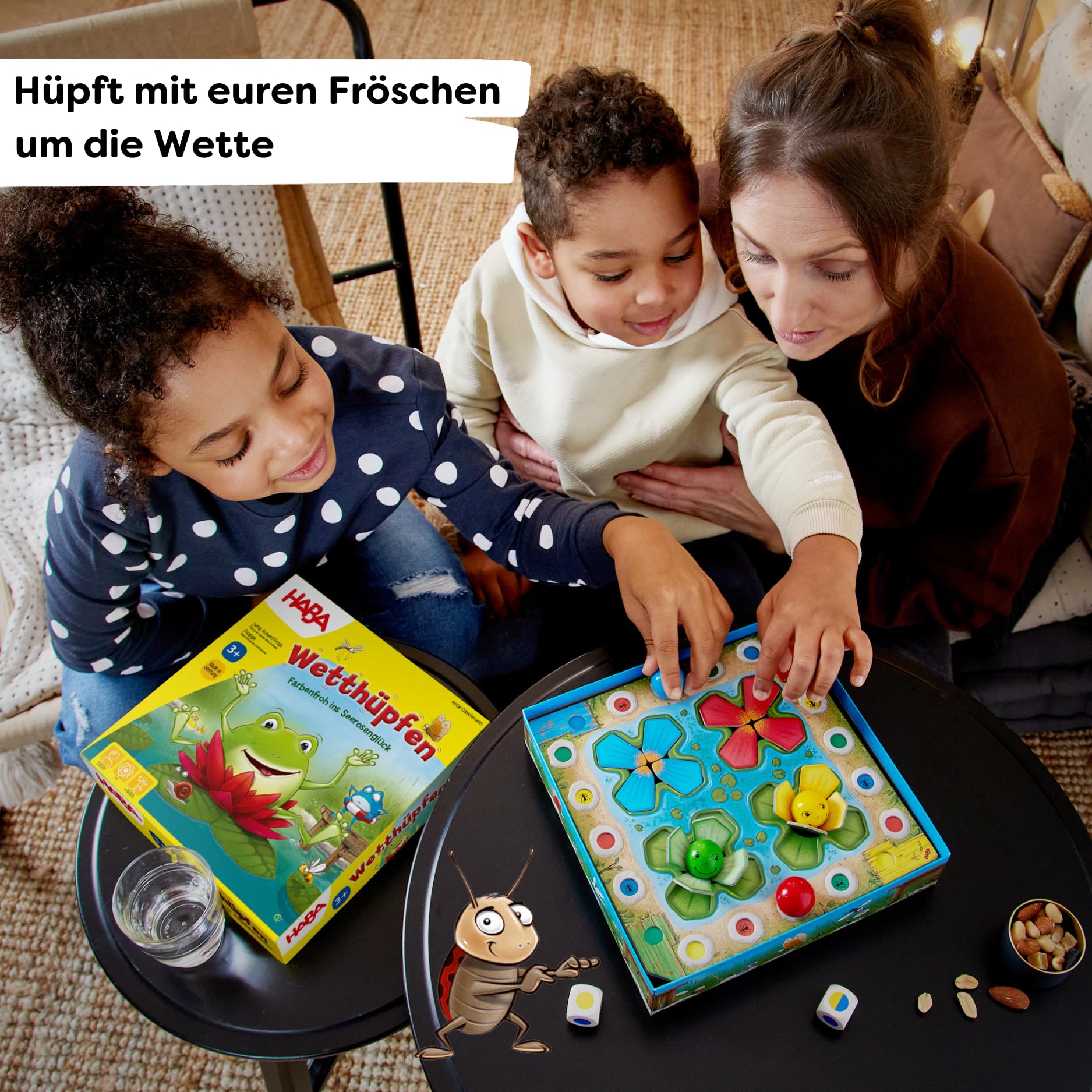 HABA 2300 Shape Tack Game, Ages 3 and Up Made in Germany