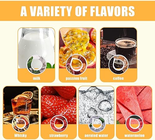 Miniatura 2 de 1 unidad de cápsulas de sabor para botella de agua Alr Up, cápsulas de sabor aromático afrutado para botella de bebida Alr con accesorios de