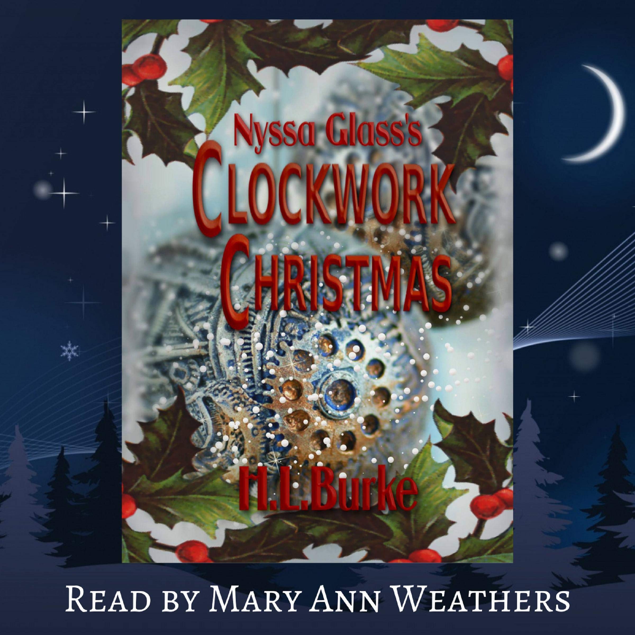 Cover art for Nyssa Glass's Clockwork Christmas: A Christmas Novelette