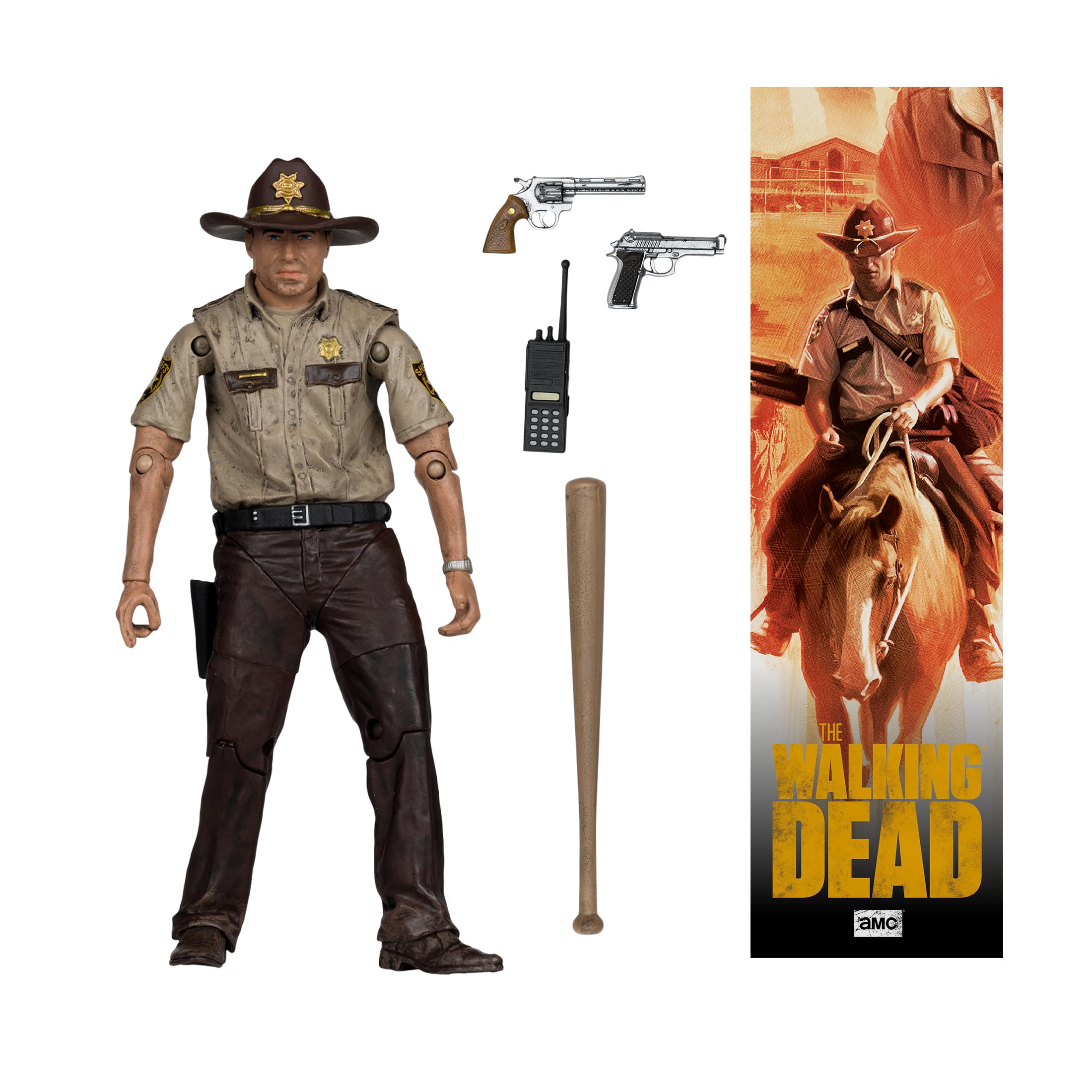 Amazon | McFarlane Toys- ウォーキング・デッド リック・グライムズ 5