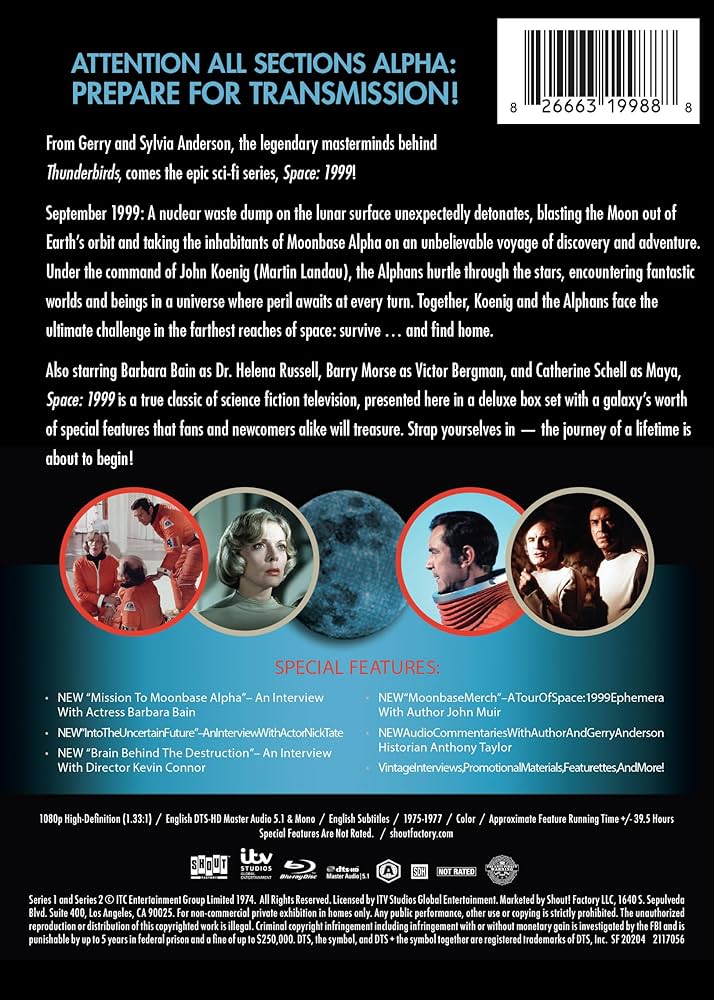 Space: 1999: The Complete Series: Amazon.in: Martin Landau