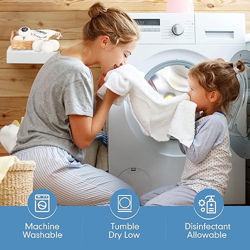 Miniatura 7 de Protector de colchón 100% impermeable, funda de colchón de bambú transpirable 3D de tela de aire refrescante con bolsillo profundo de 14 pulgadas,