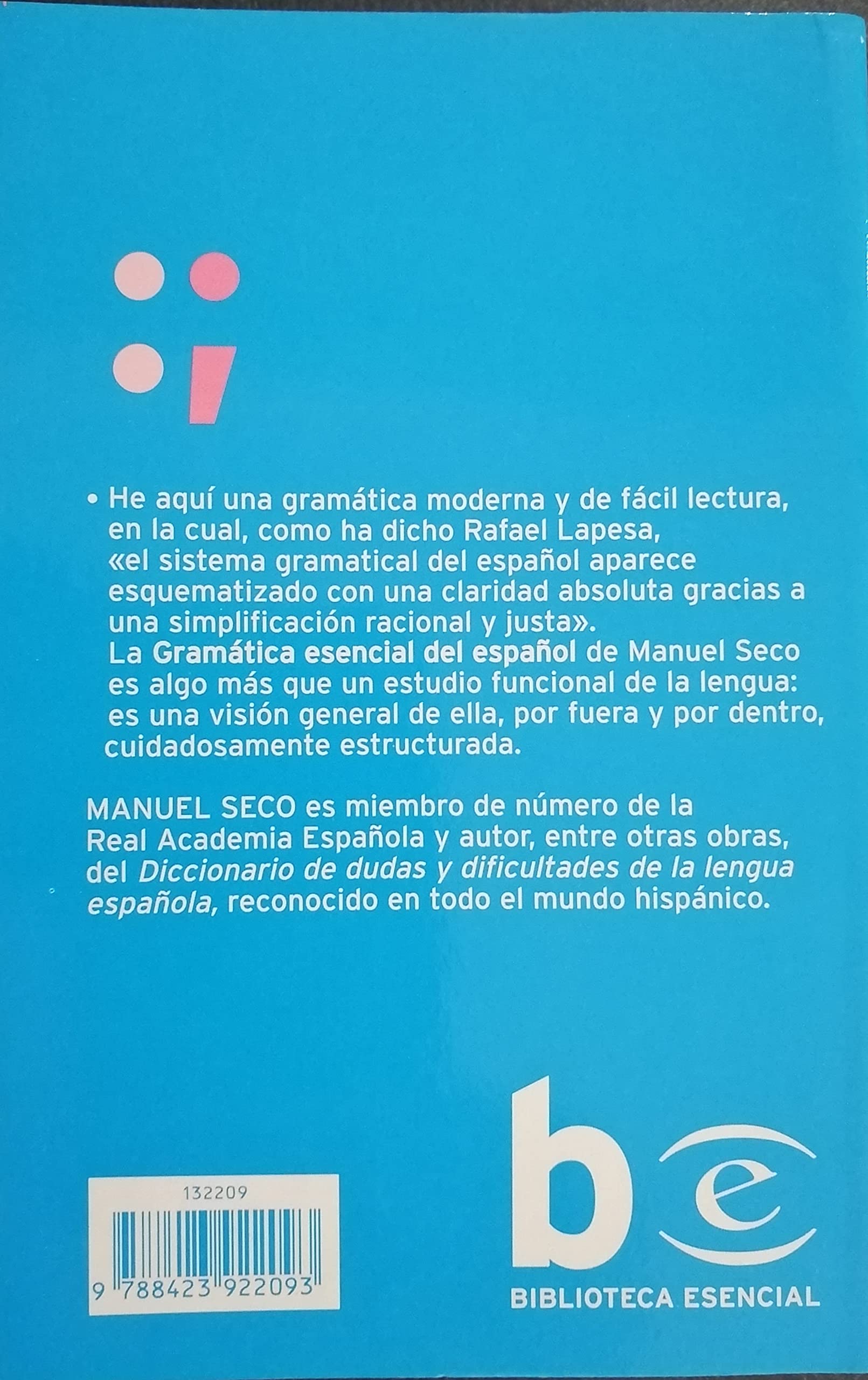 Gramatica Esencial De La Lengua Espanola