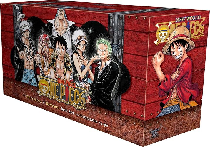 One Piece Box Set 4: Dressrosa to Reverie: Volumes 71-90 with Premium (Volume 4)