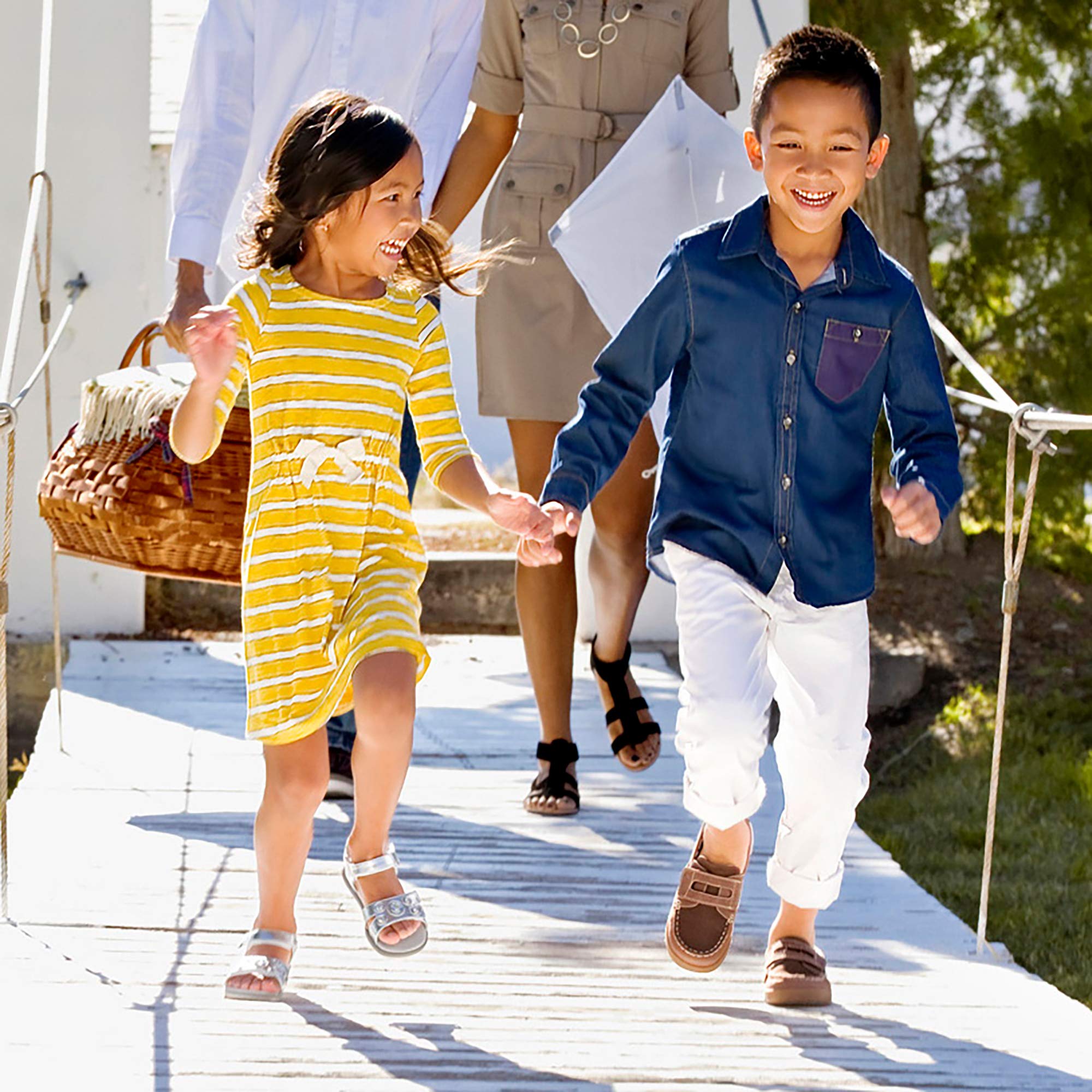 pediped Flex Wren Sandal (Toddler/Little Kid),Silver,23 EU (7 E US Toddler)