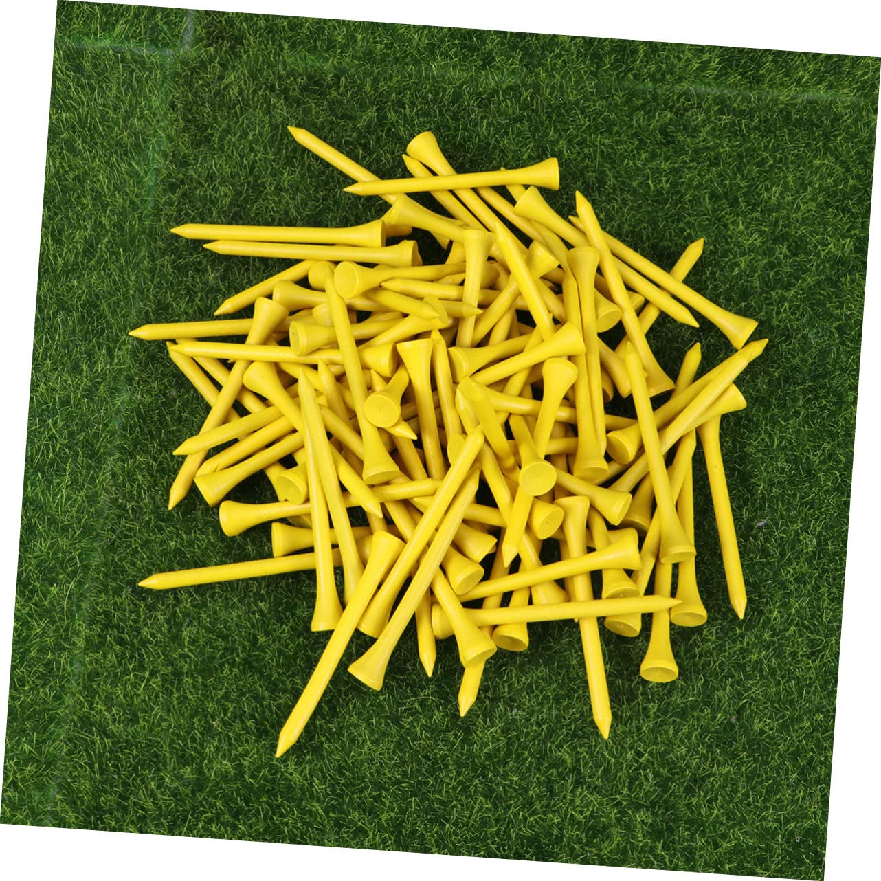 INOOMP 300 Piezas De tee De Golf Tees De Madera A Granel Tees Accesorios para Hombres Orgullo Profesional tee System Tees 3 1/4 Tees 1 1/2 Pulgadas Tees 3 1 4 Pulgadas Yardas Tees