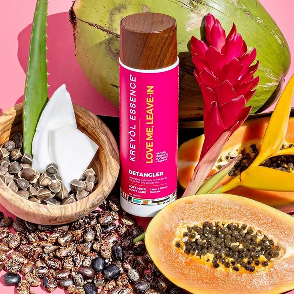 Amazon.com: Kreyol Essence - 8 Oz DETANGLER Moringa Styling Slip +