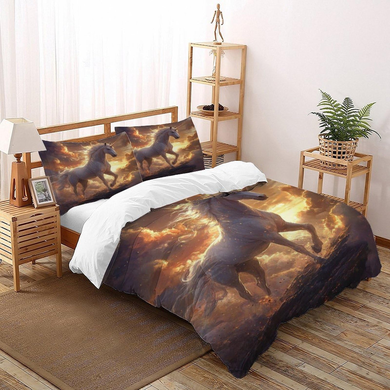 Housse de couette 260x220 animal magique pour sublimer votre chambre
