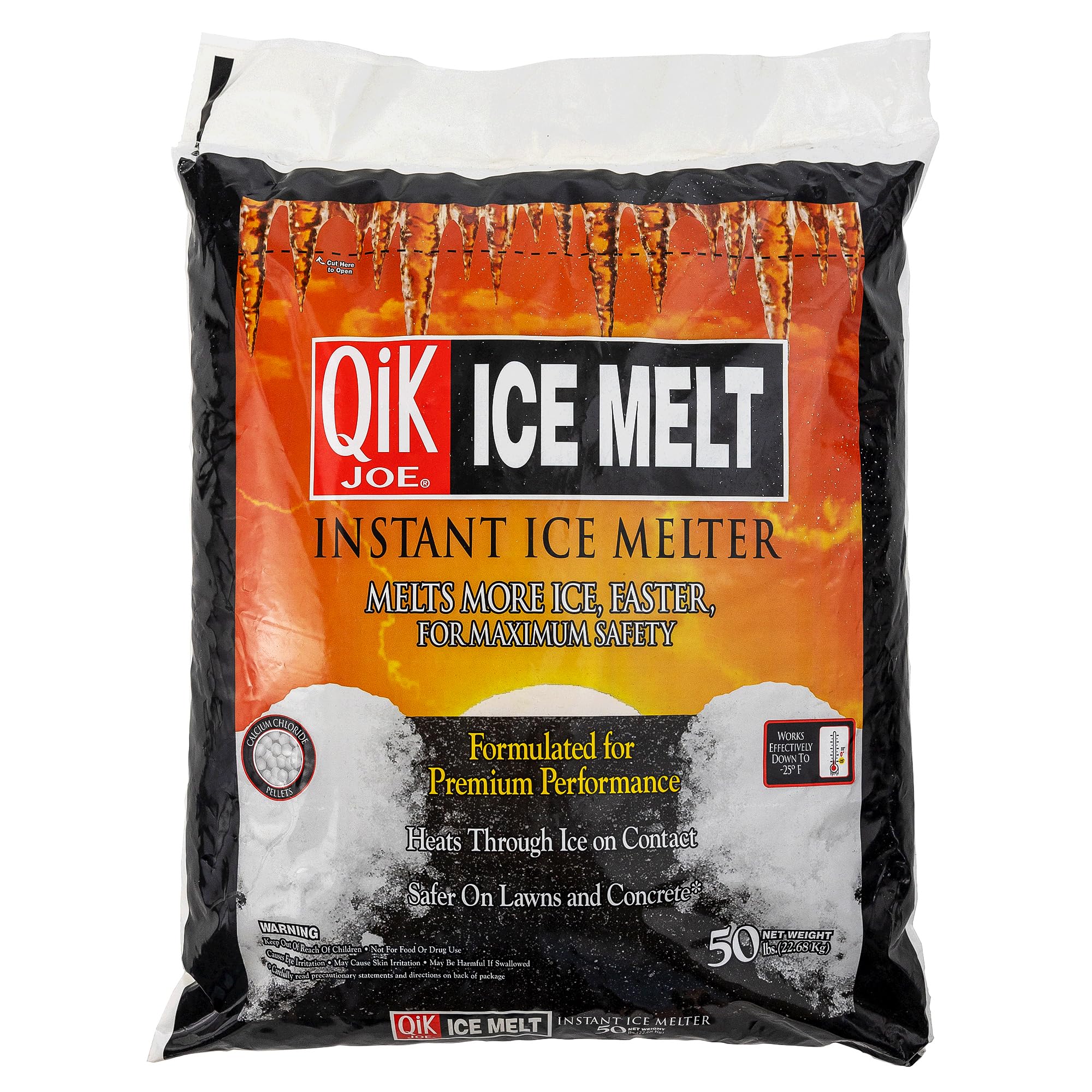Amazon.com: Qik Joe Calcium Chloride Ice Melt- 50Lbs Bag- Instant