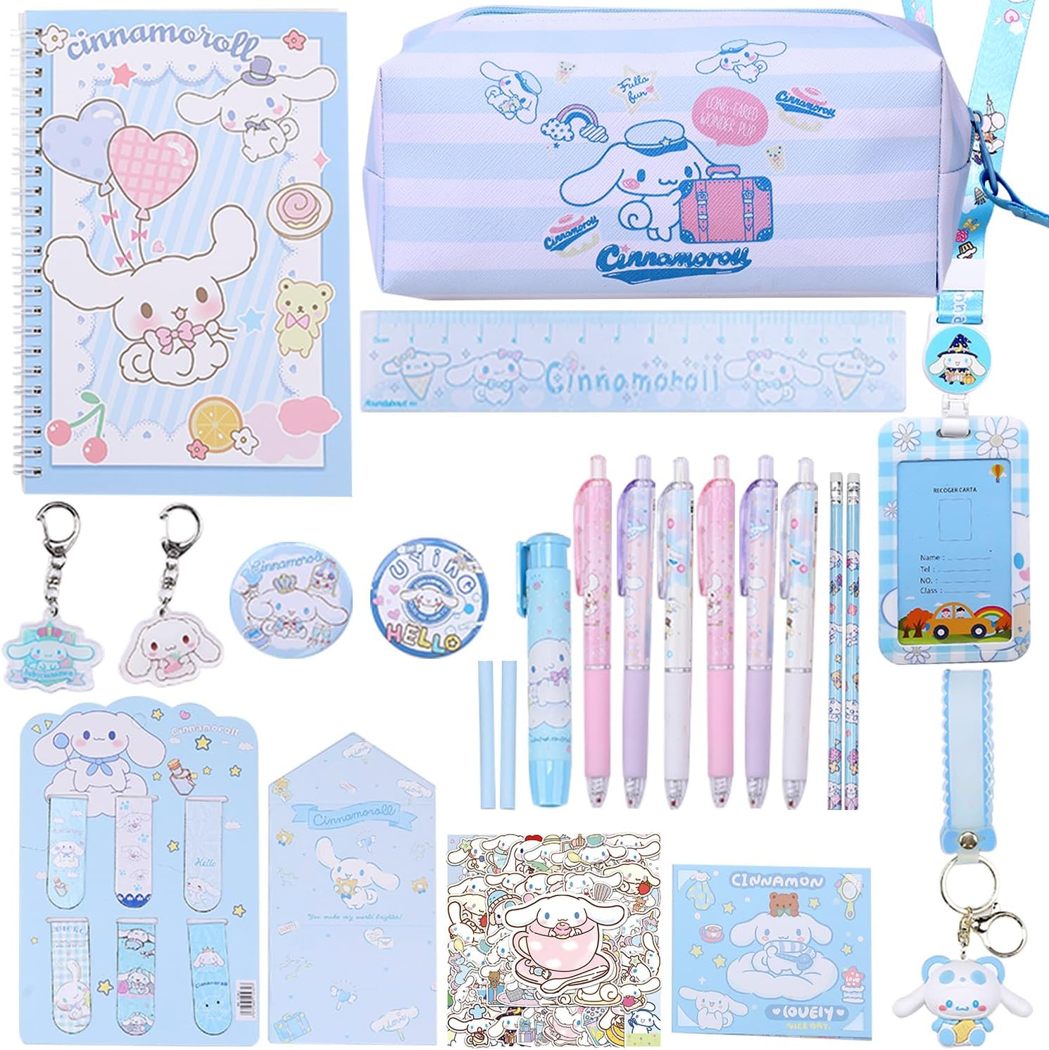 Amazon.com : LOCKMEE Kawaii School Supplies Set Cute School Supplies ...