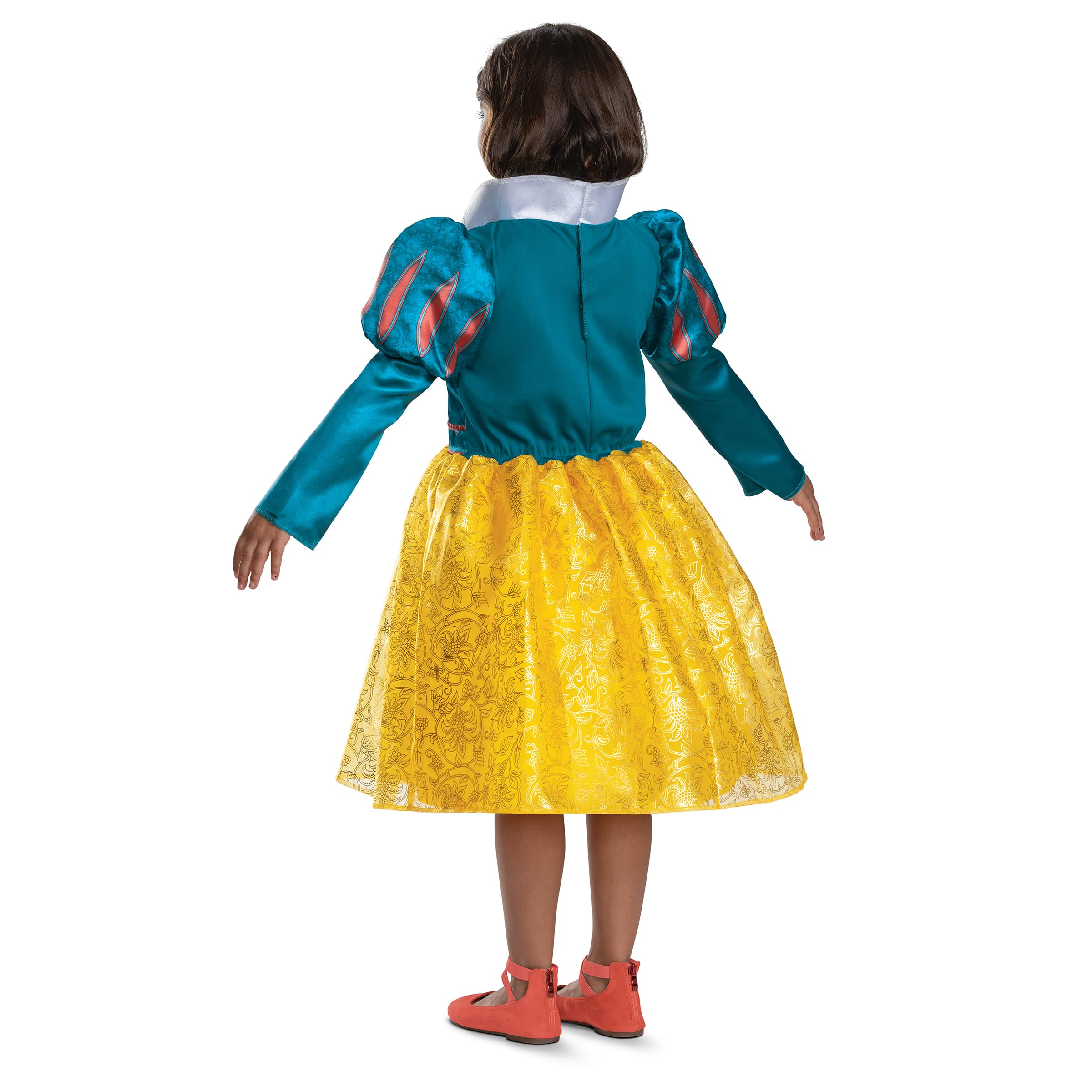 Disney Snow White Live Action Costume for Kids, Official Snow White Costume Outfit with Cameo, Child Size (3T-4T) : Clothing, Shoes & Jewelry