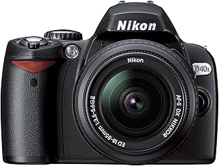 Nikon D40x 10.2MP Digital SLR Camera with 18-55mm f/3.5-5.6G ED II AF-S DX Zoom-Nikkor Lens (OLD MODEL) (Renewed)