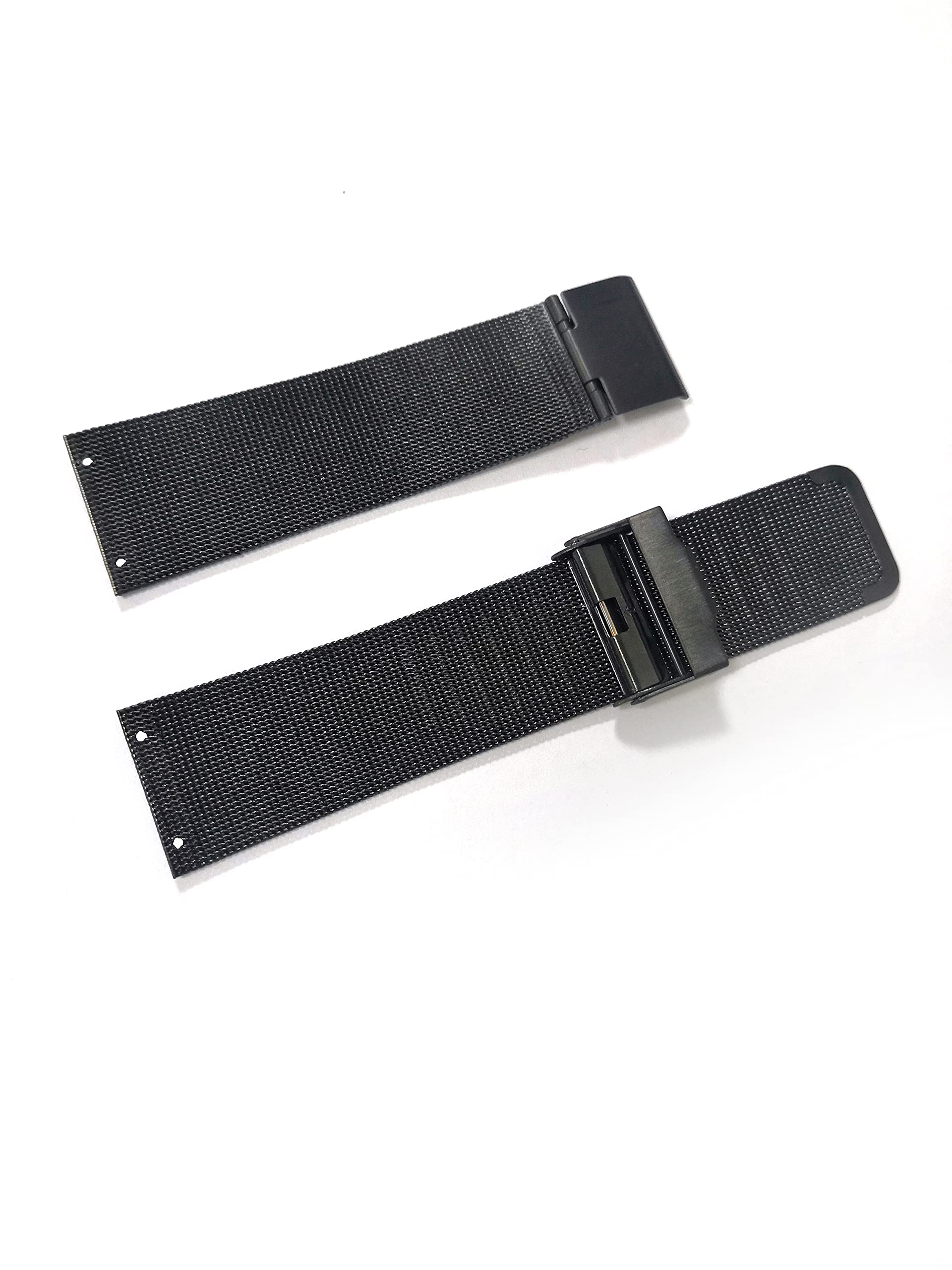 NZZXTO Replacement Watch Band for Skagen Unisex Watch with Screw 24mm (hole spacing 15MM) 809XLTTM series
