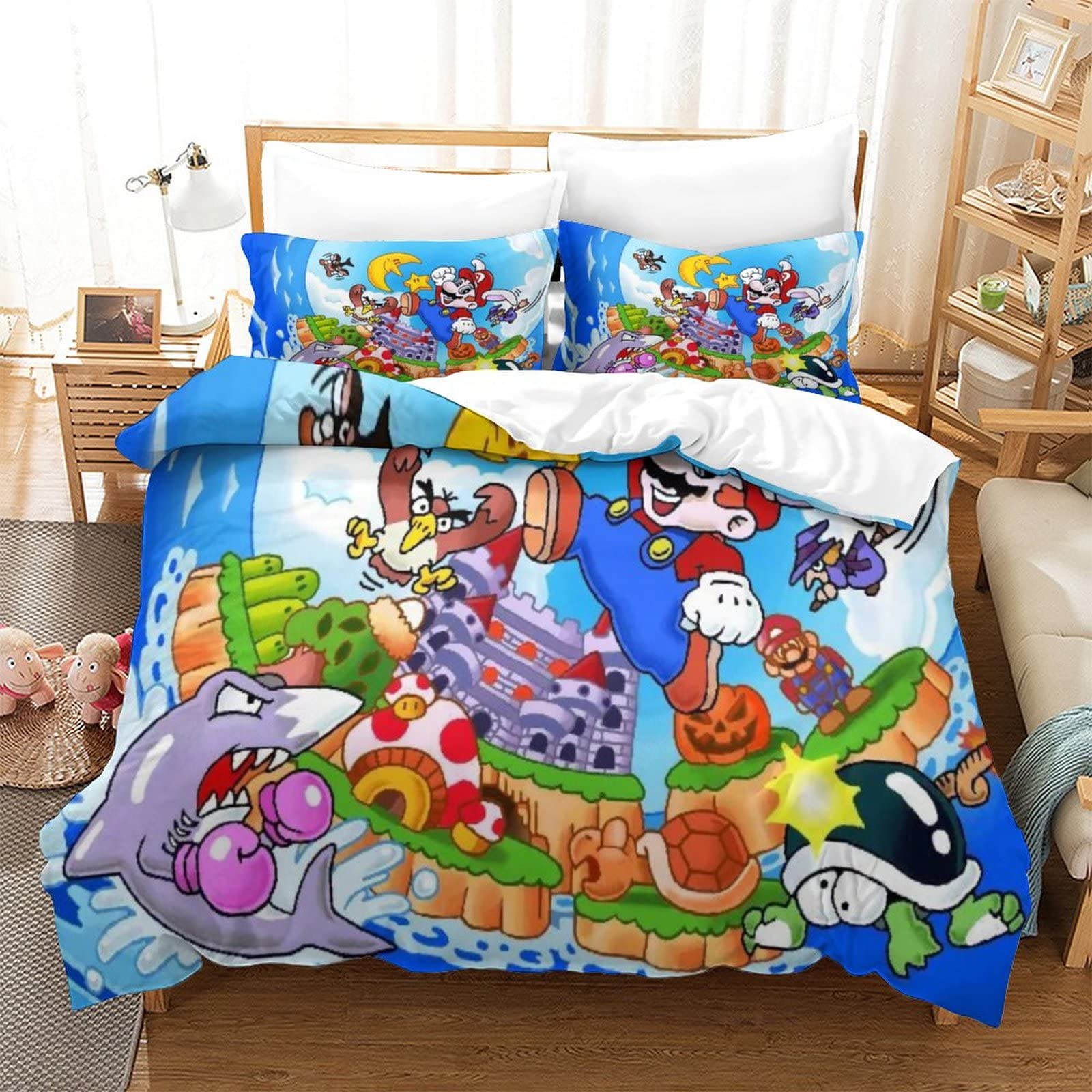 Super Marios Bros Bedding Set Luigi Boy Quilt Cover Peach 58 OFF super-marios-bros-bedding-set-luigi-boy-quilt-cover-peach-58-off